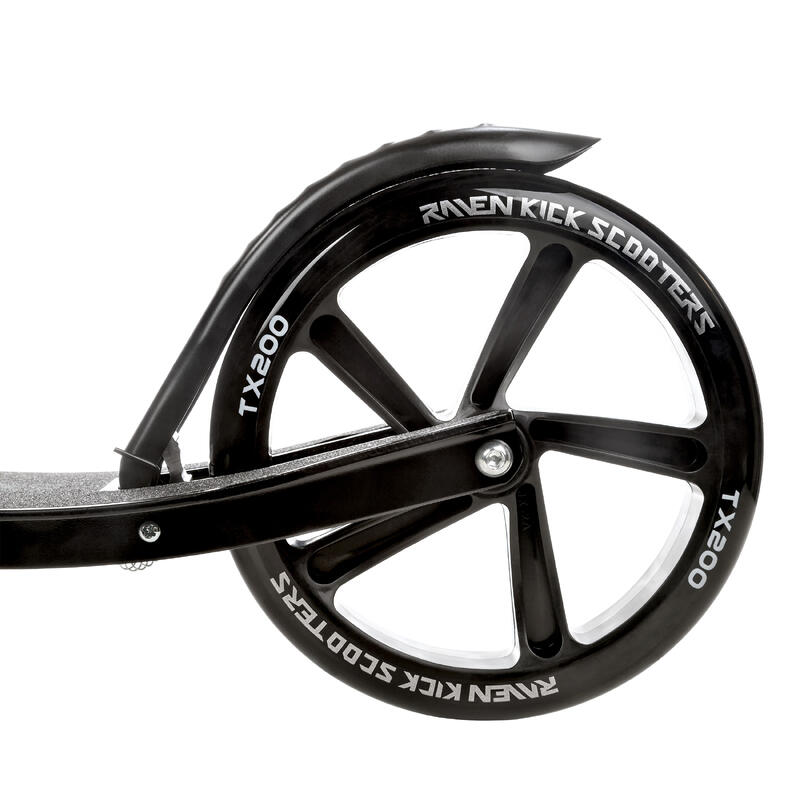 Trottinette pliante Raven Trader 200mm avec frein à suspension poignée cloche