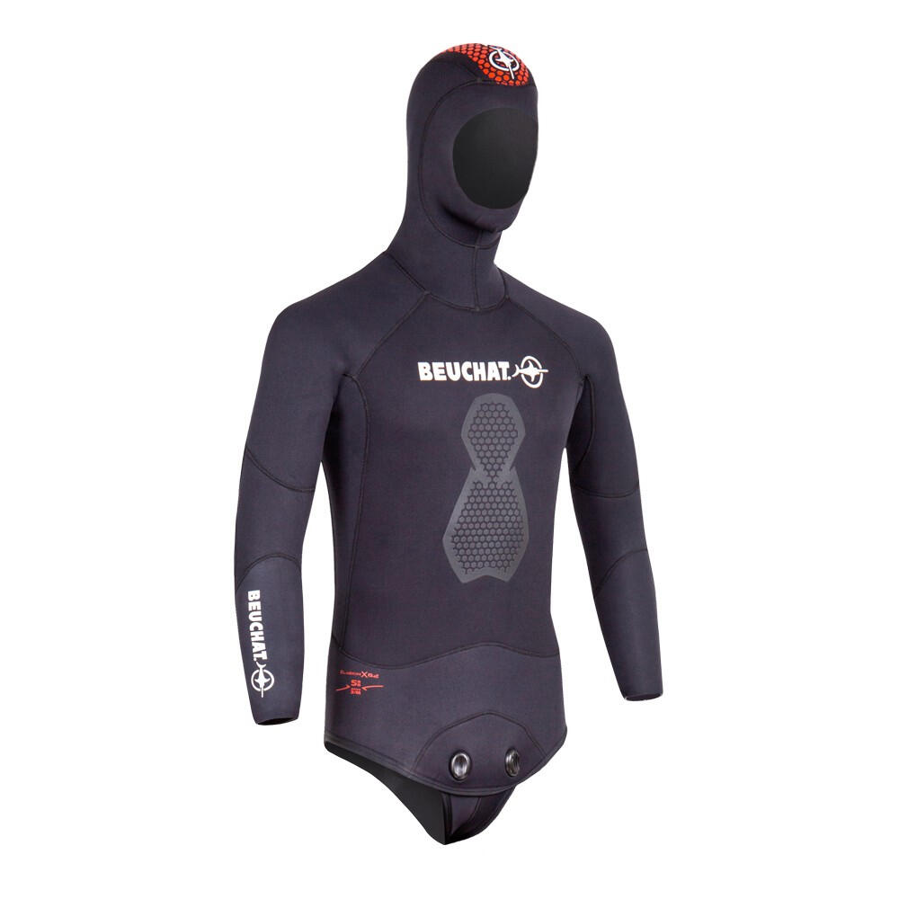 Veste de chasse sous marine neoprene 7mm homme Espadon BEUCHAT Decathlon