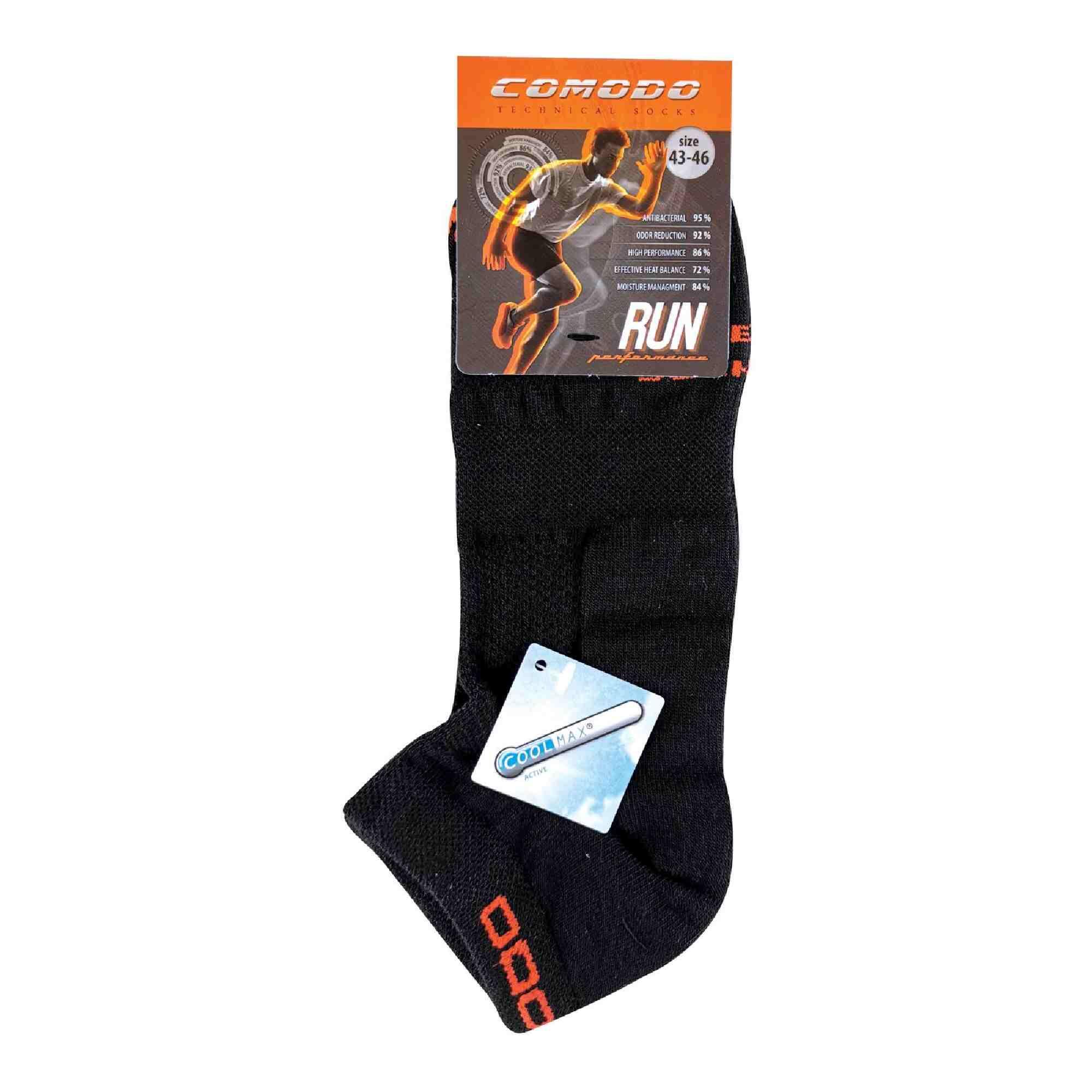 COMODO - Herren Damen Coolmax Sneaker Laufsocken Sommer Sportsocken für Running 2/4