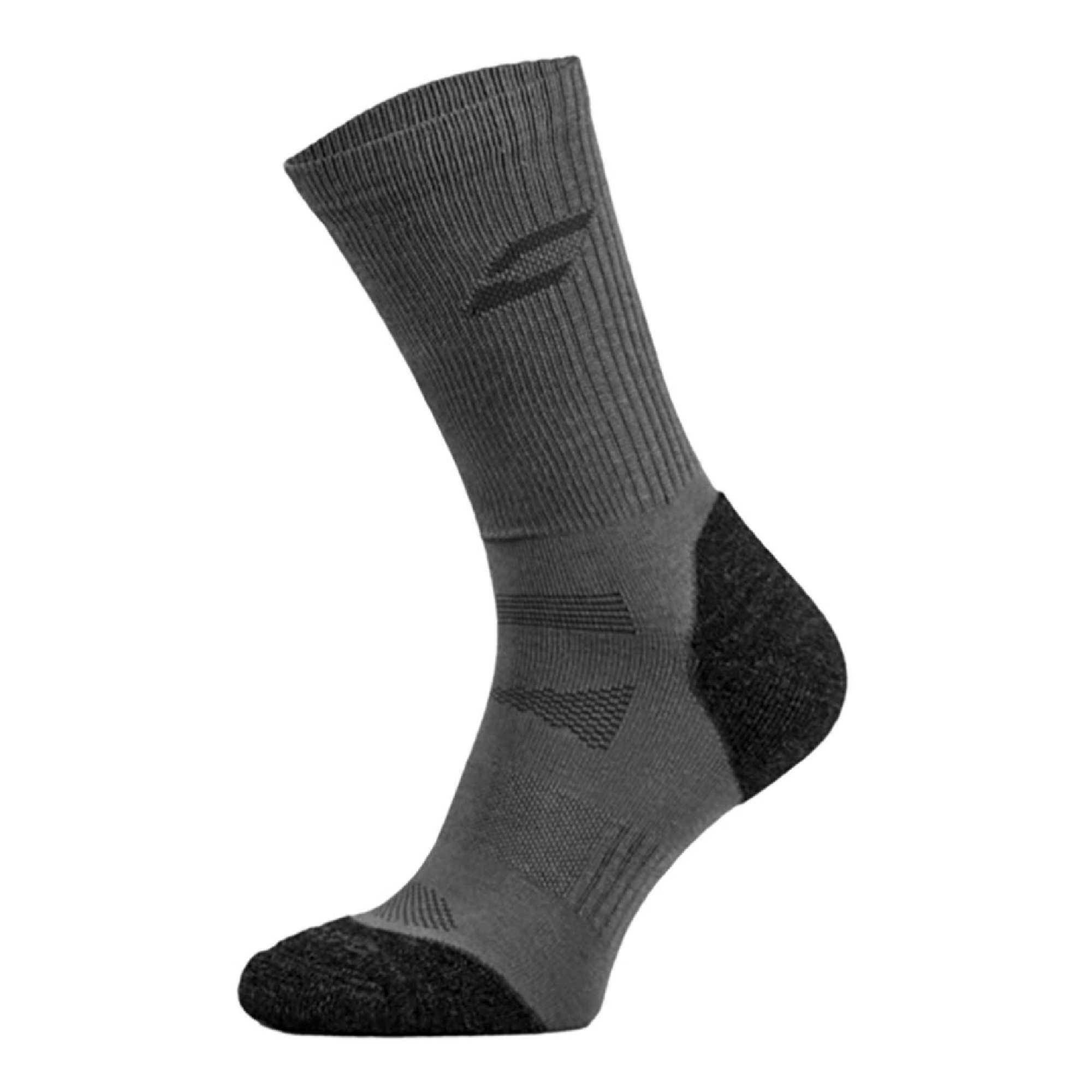 Bamboo Hiking Socks for Summer | Anti Blister Cushioned Heel & Toe | Unisex 1/3