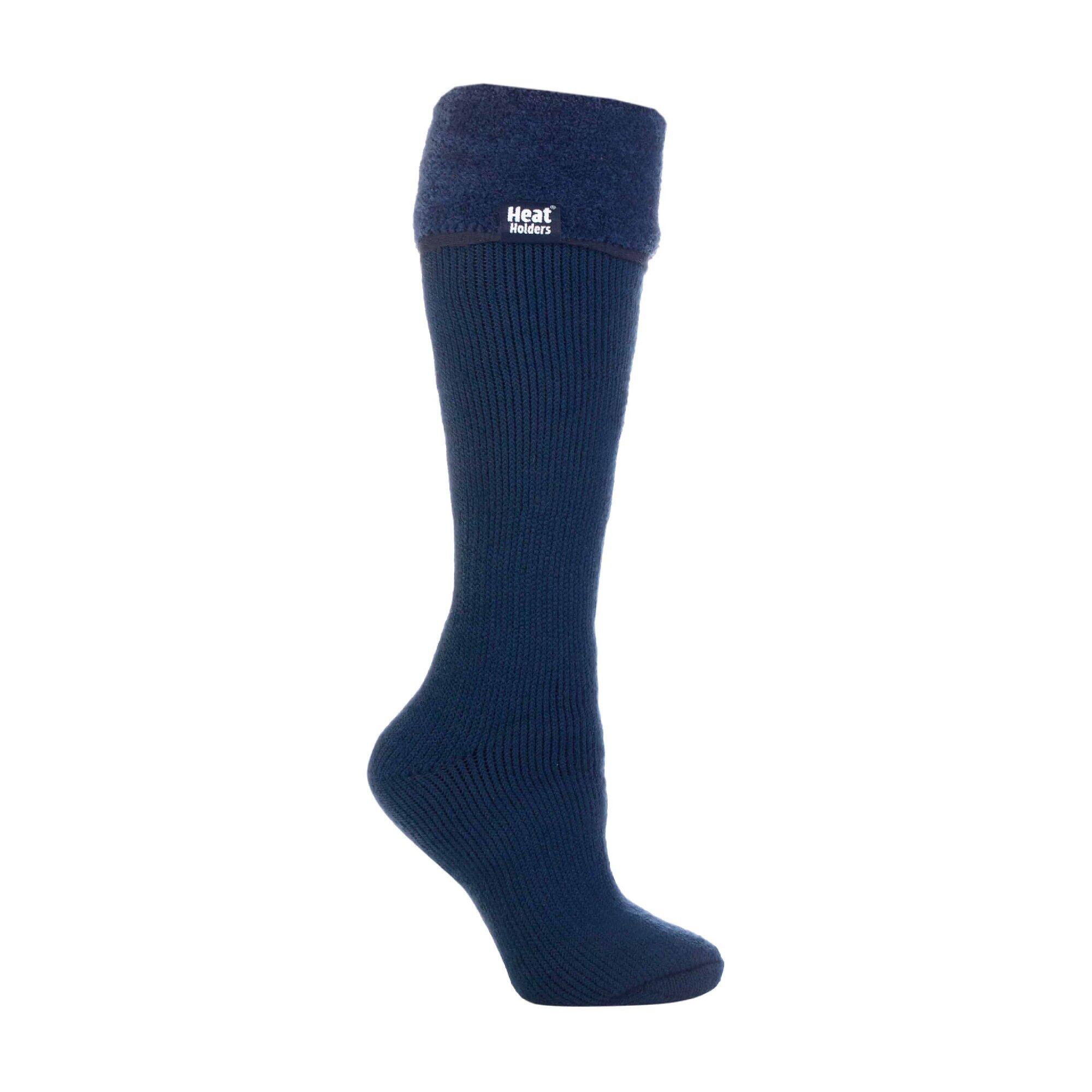 Ladies Thermal Wellington Boot Socks | Long Warm Socks for Women 1/4