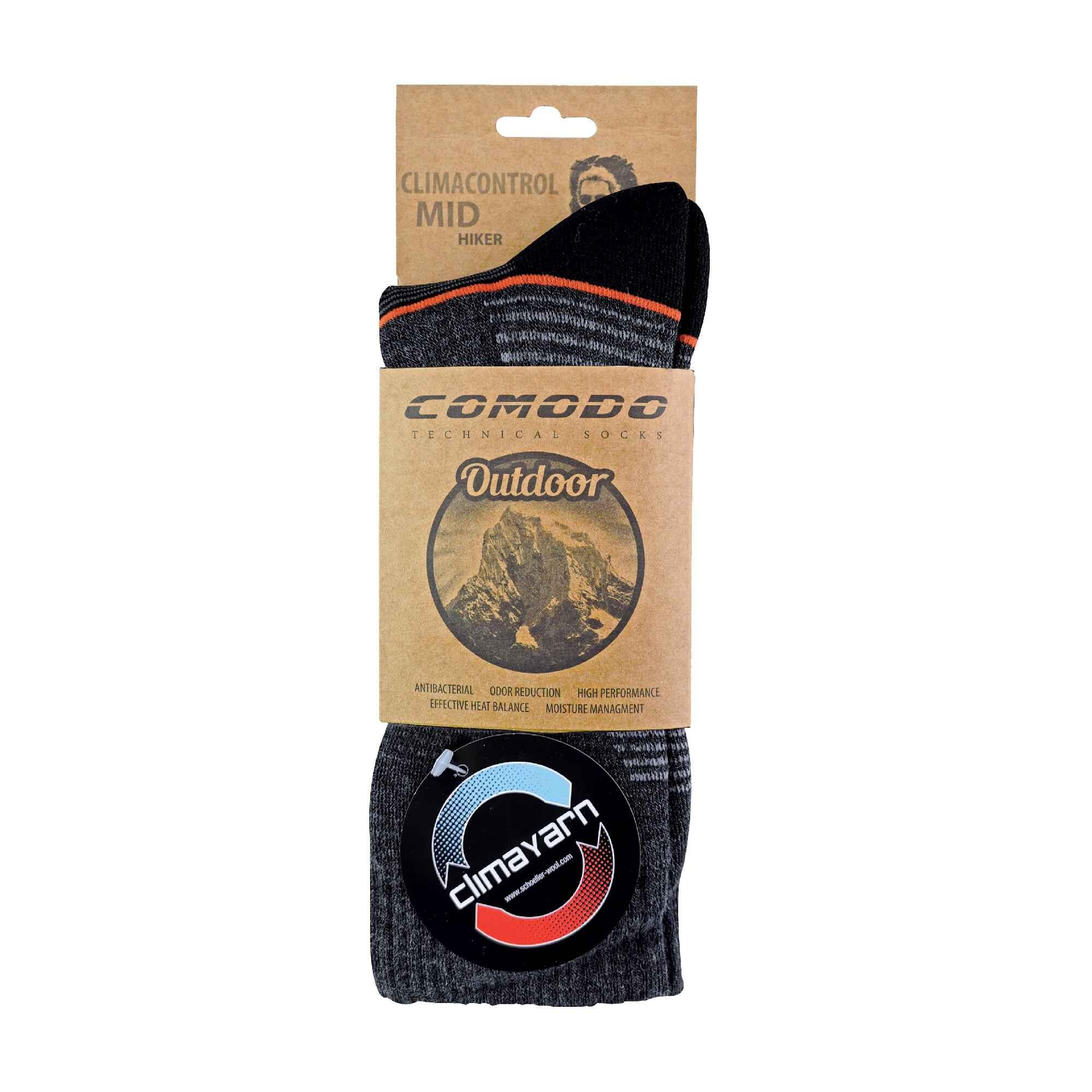 Outdoor Performance Hiker CLIMACONTROL Hiking Trail Socks for Mens and Ladies 2/3