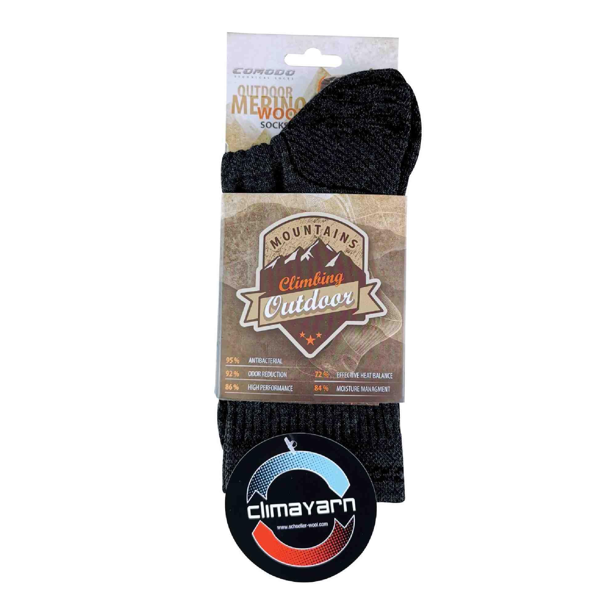 1 Pack Merino Wool Quick Drying Lightweight Hiking Socks 2/3