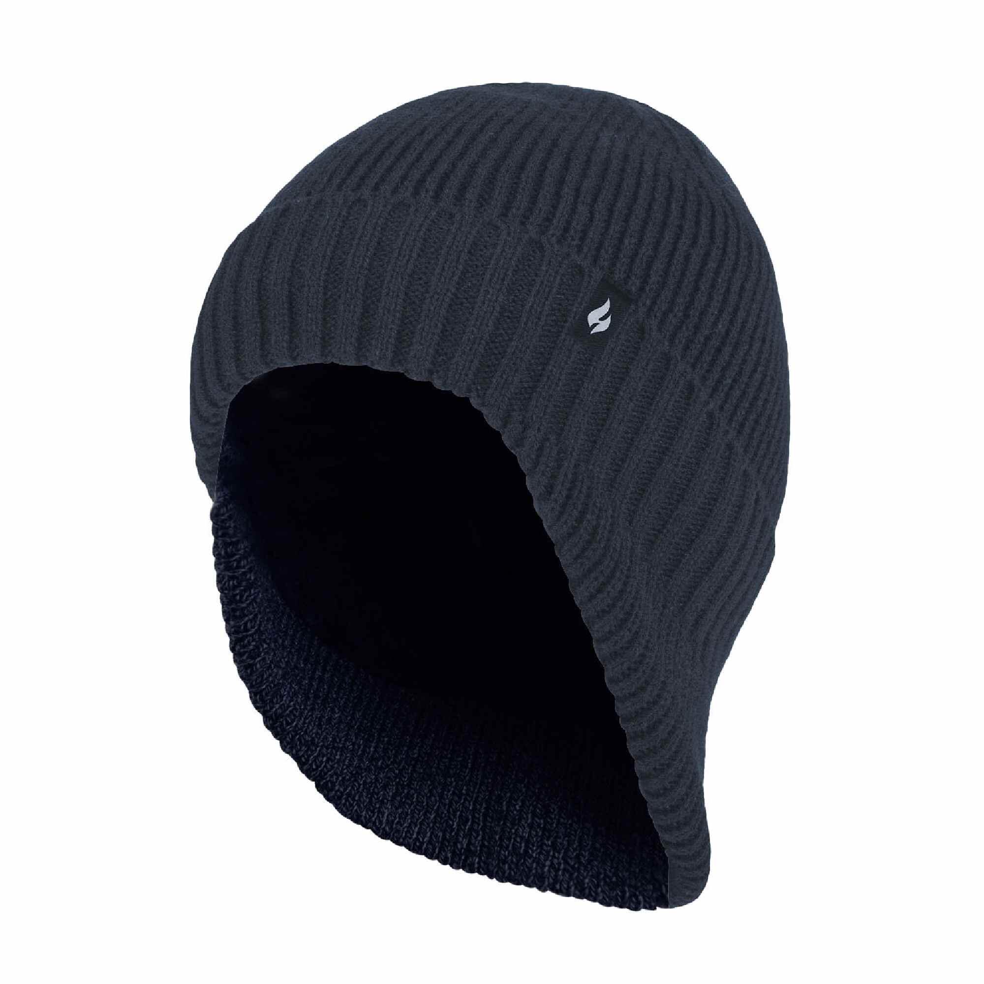 HEAT HOLDERS Thermal Winter Warm Expedition Hat with Drop Neck for Men