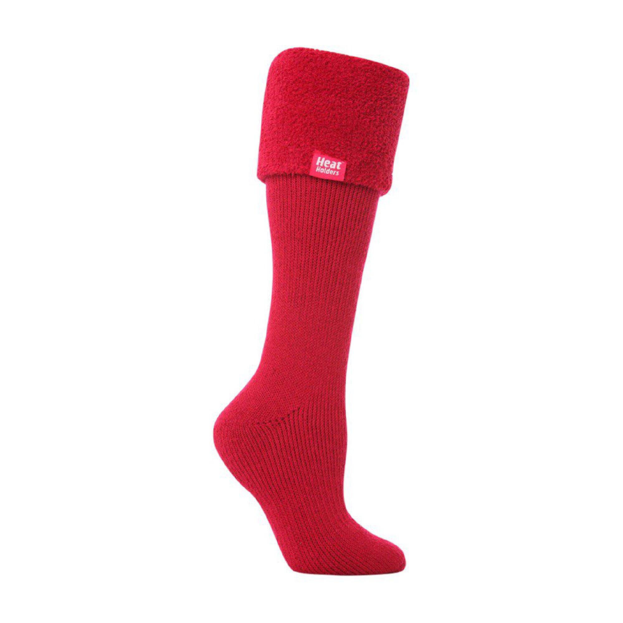 Ladies Thermal Wellington Boot Socks | Long Warm Socks for Women 1/4