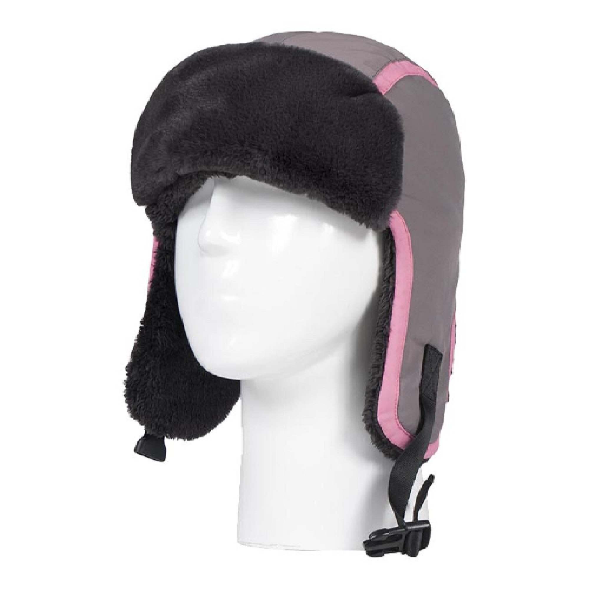 Kids Boys Girls Waterproof Fleece Lined Winter Thermal Trapper Hat 2/5