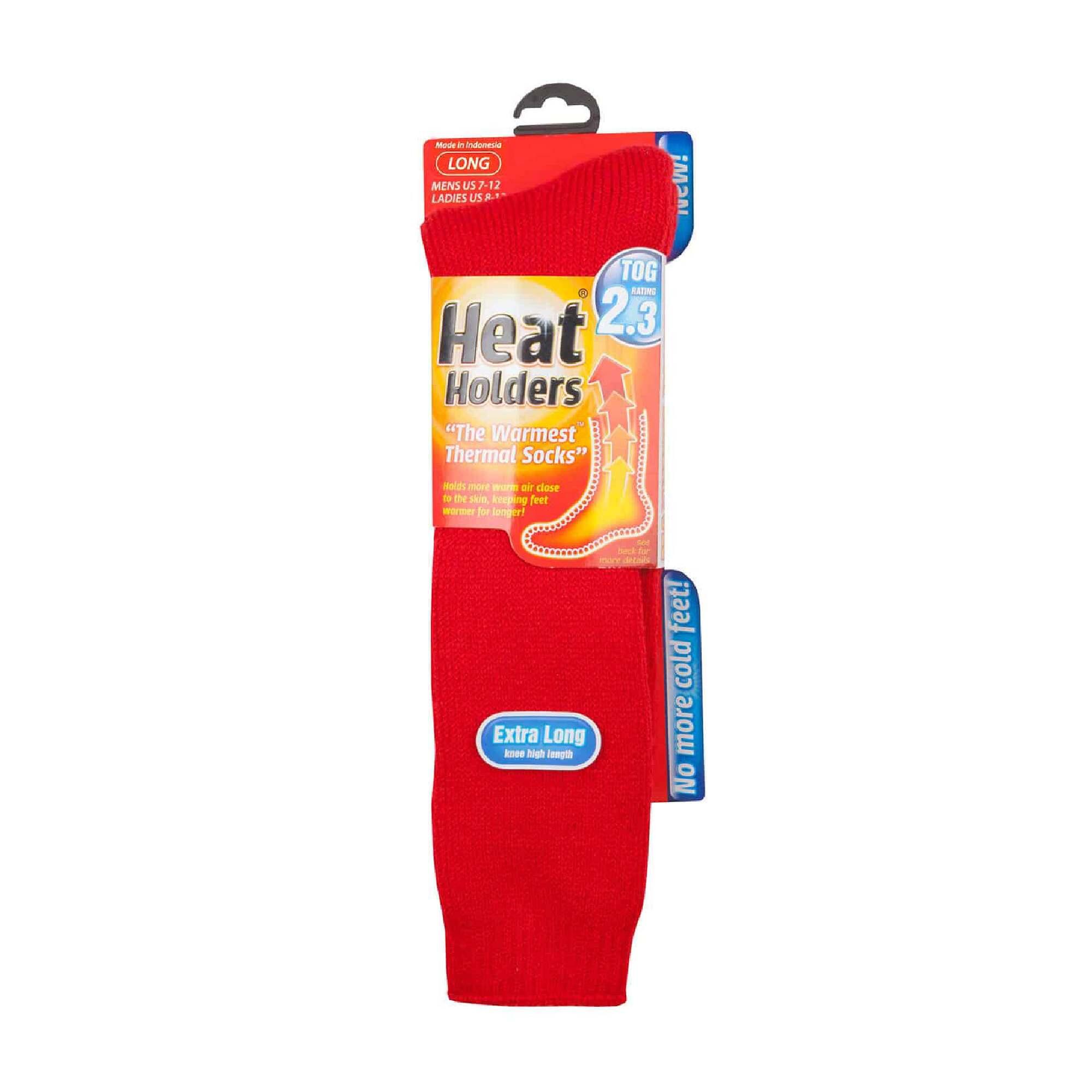 Heat Holders - Homme Hautes Longues Polaire Hiver Chaudes Thermiques Chaussettes 2/6