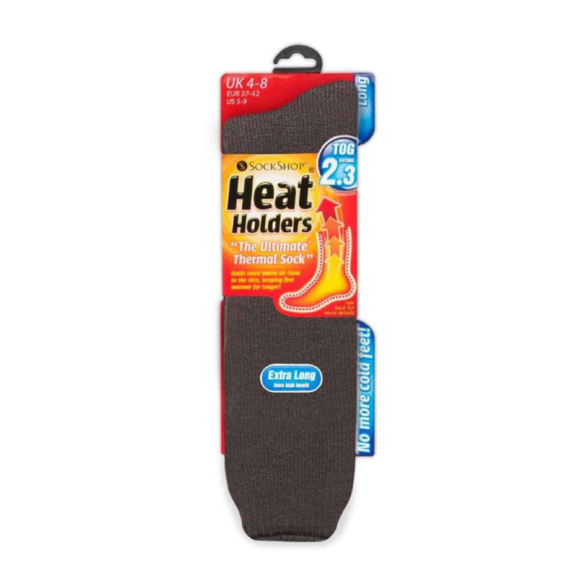 Ladies Extra Long Thick Winter Warm Knee High Thermal Socks 2/6