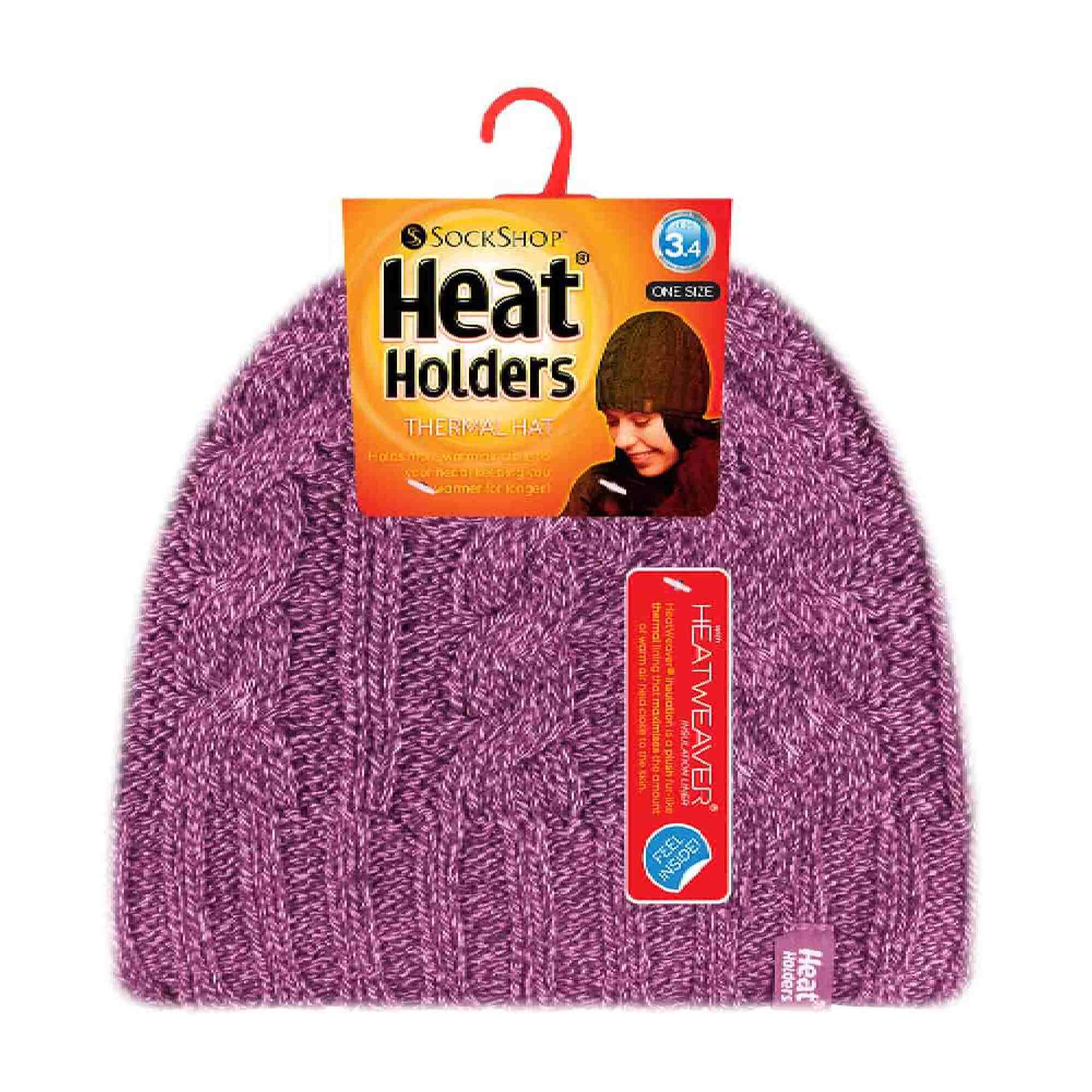 Heat Holders - Muster Strickmützen Damen | Thermo Beanie Wintermütze Warm Fleece 2/5