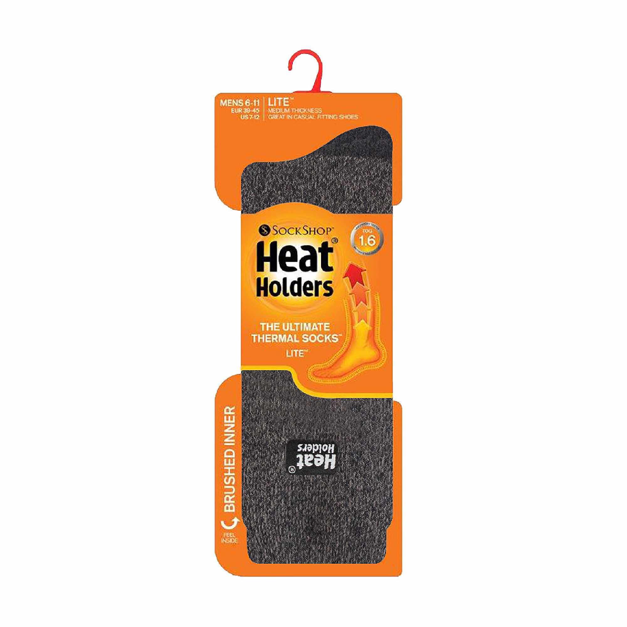 Heat Holders Lite - 3 Paires Chaussettes Homme Isolées Hiver 2/7