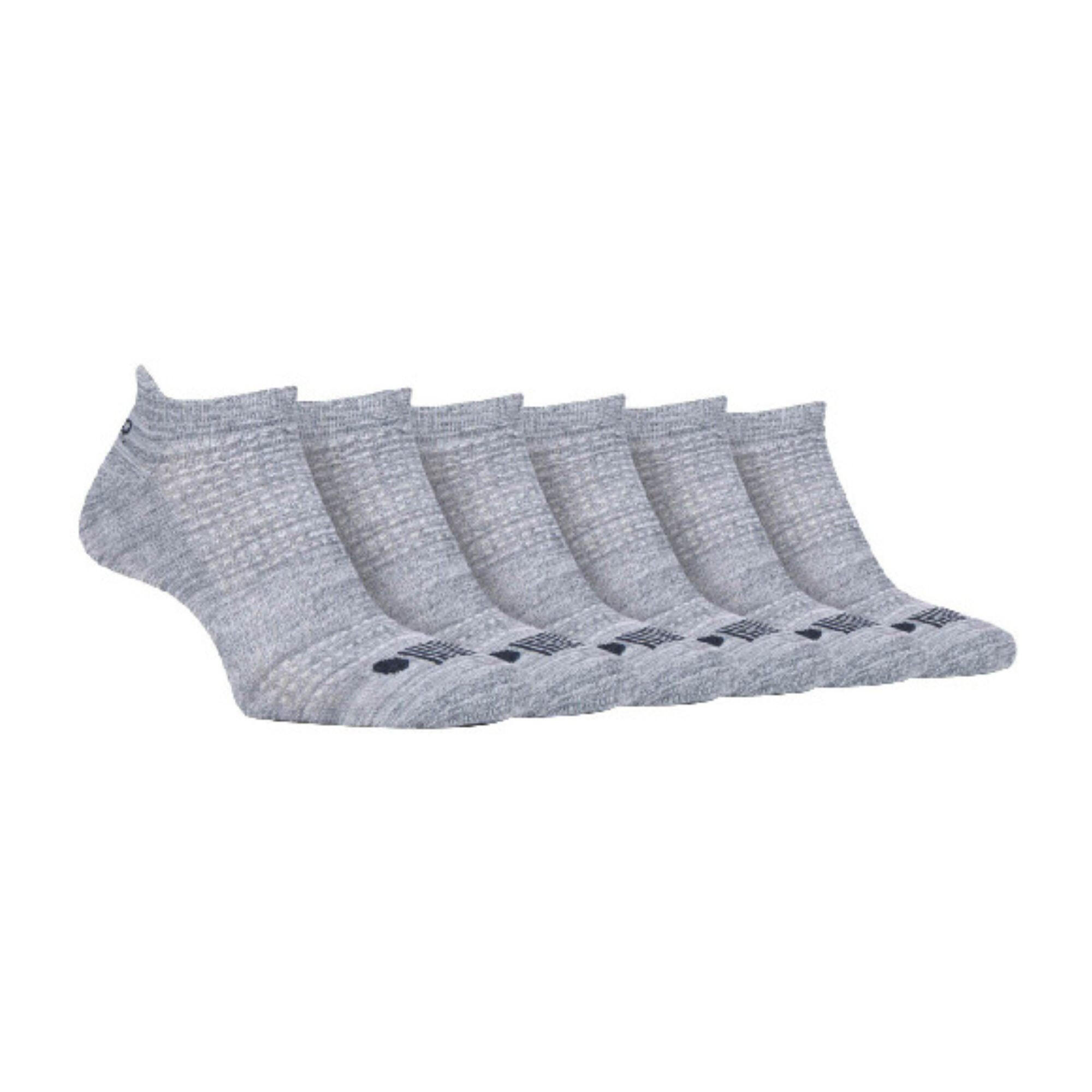 JEEP 6 Pairs Mens Cotton Cushioned Sport Ankle Trainer Socks For Running
