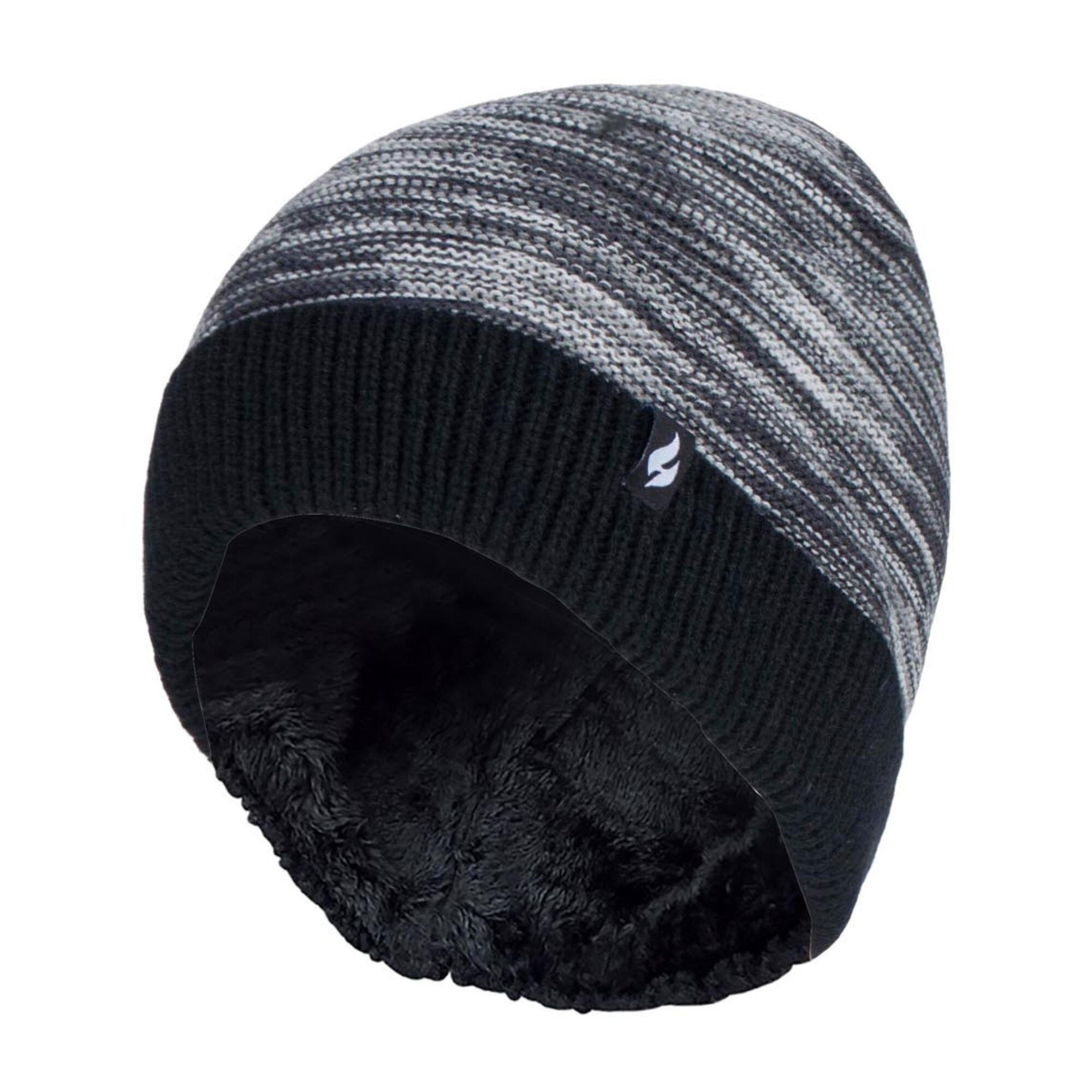 Mens Thermal Knitted Beanie Hat for Winter 1/4