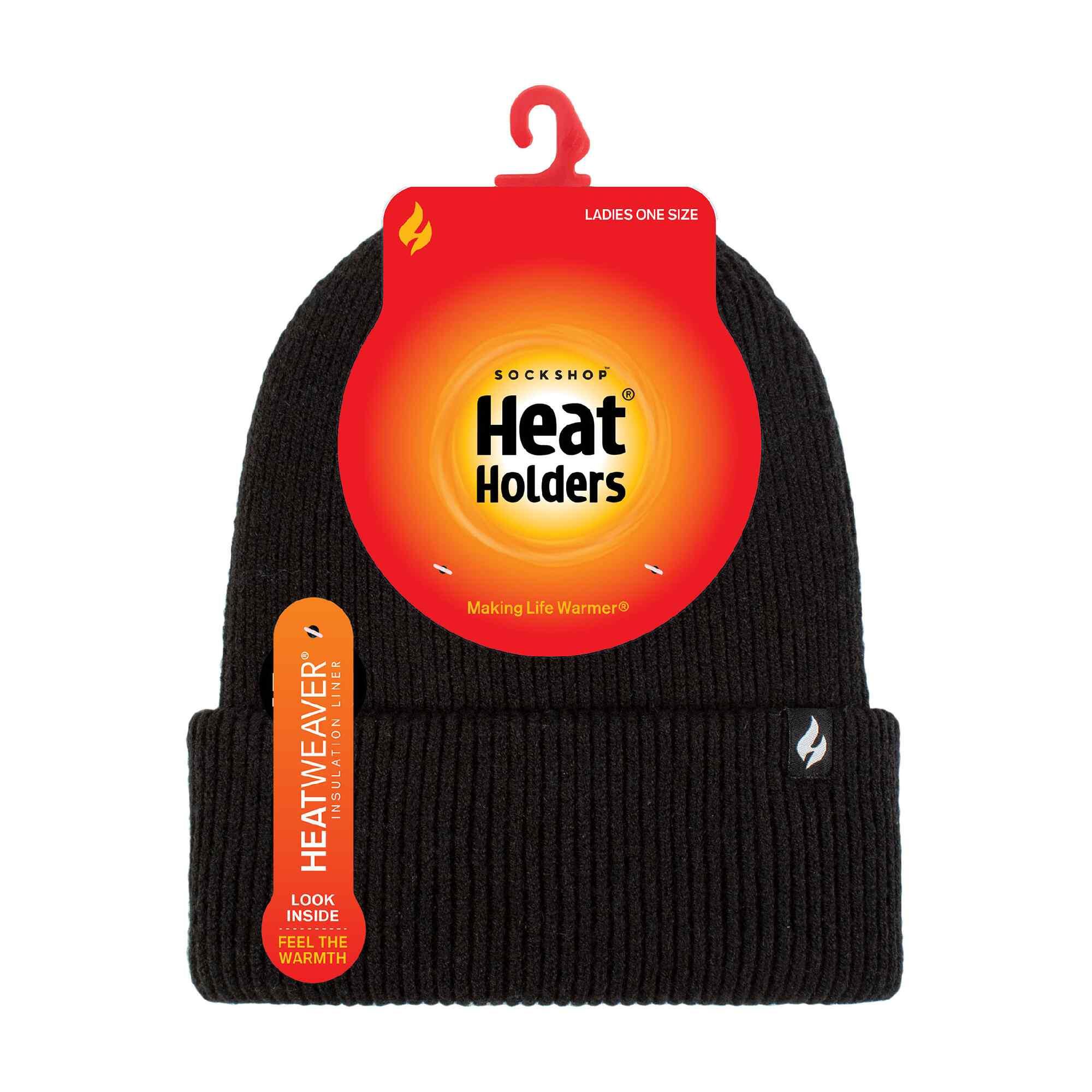 Heat Holders - Winter Beanie Mütze mit Fleecefutter | Damen Umsatz Cuff Mütze 2/5