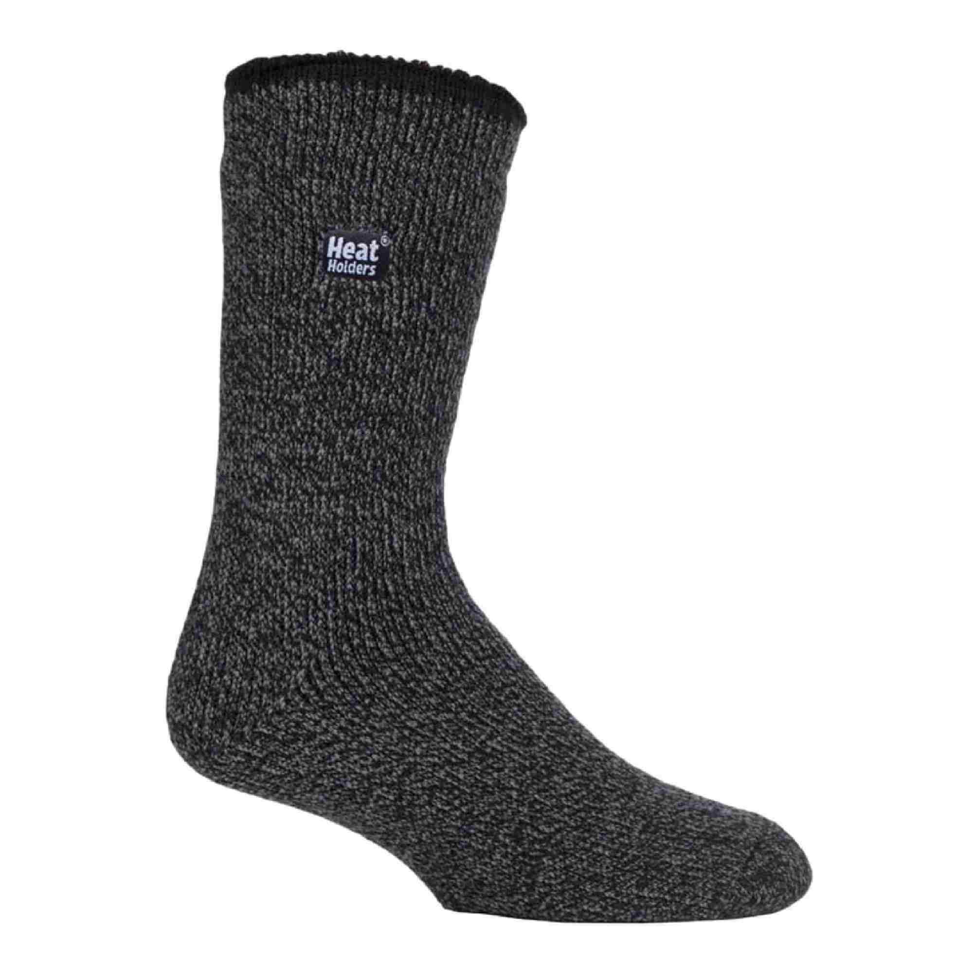 Mens Outdoor Merino Wool Knee High Long Thermal Socks for Winter 1/7
