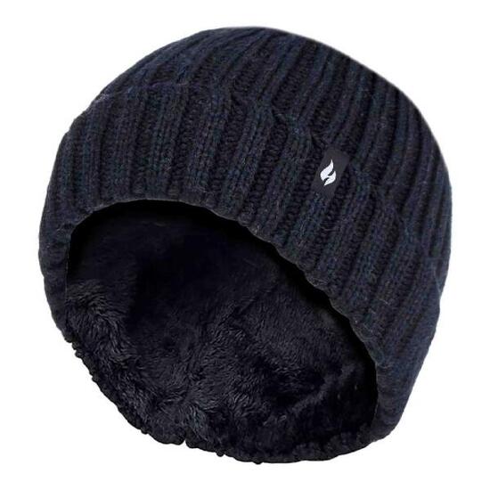Bonnet Fille Hiver avec Pompon | Heat Holders | Chaud Tricot Chapeau pour Enfant