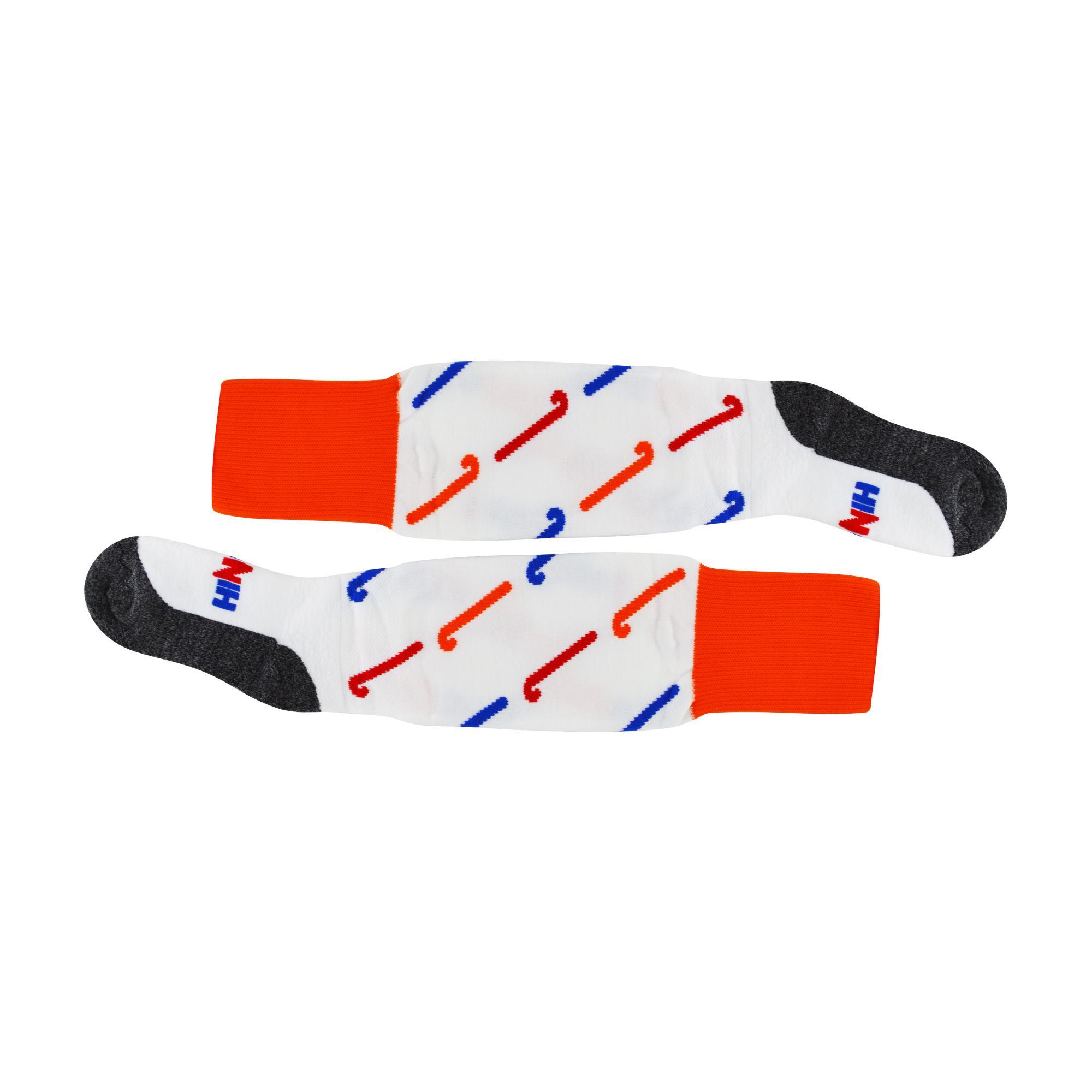 Knee High Hockey Socks with Hockey Stick Designs | Adult Sizes 2/4