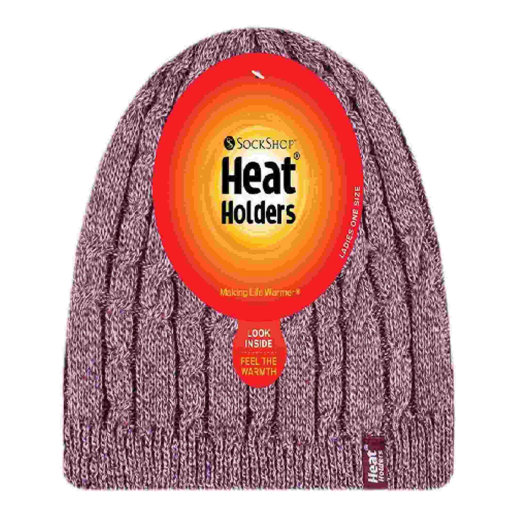 Heat Holders - Beanie Strickmütze Damen | Outdoor Winter Mütze mit Fleece Innen 2/6