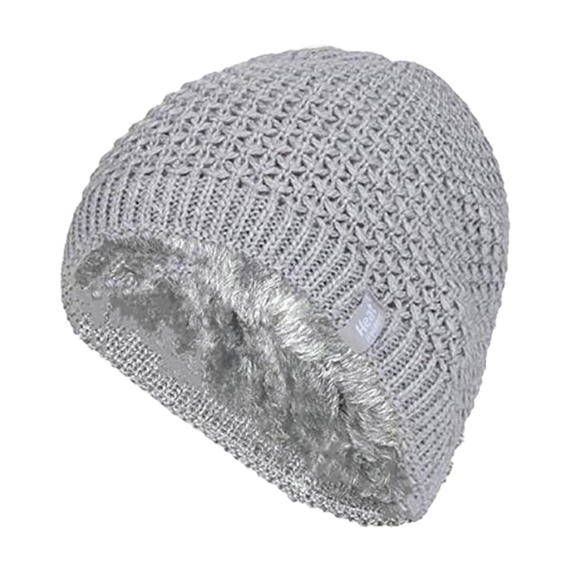 HEAT HOLDERS Ladies Knit Fleece Lined Warm Thermal Beanie Hat