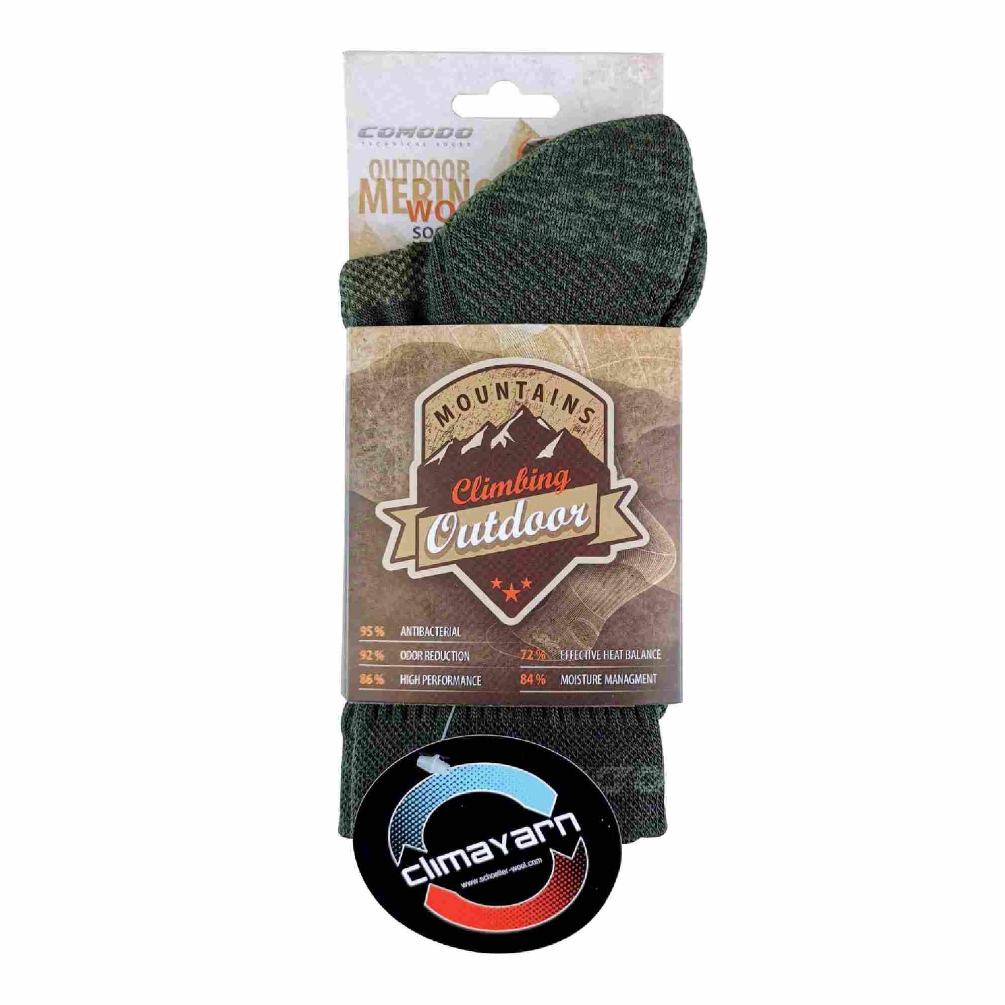 Outdoor Performance Merino Wool Quick Drying Lightweight Socks 2/3