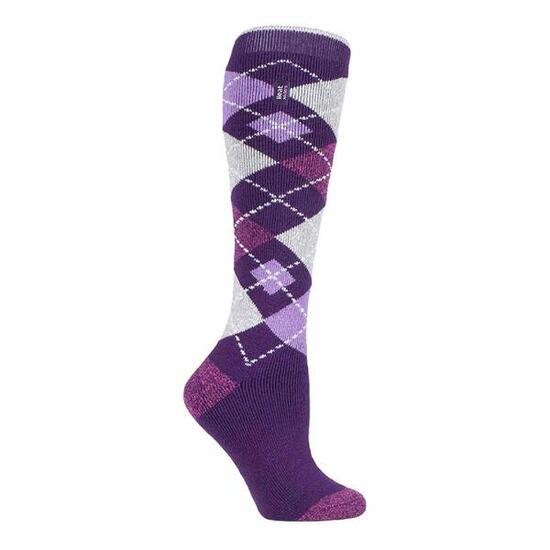 Heat Holders LITE Femme Chaudes Polaire Chaussettes Haute Thermiques avec Motif