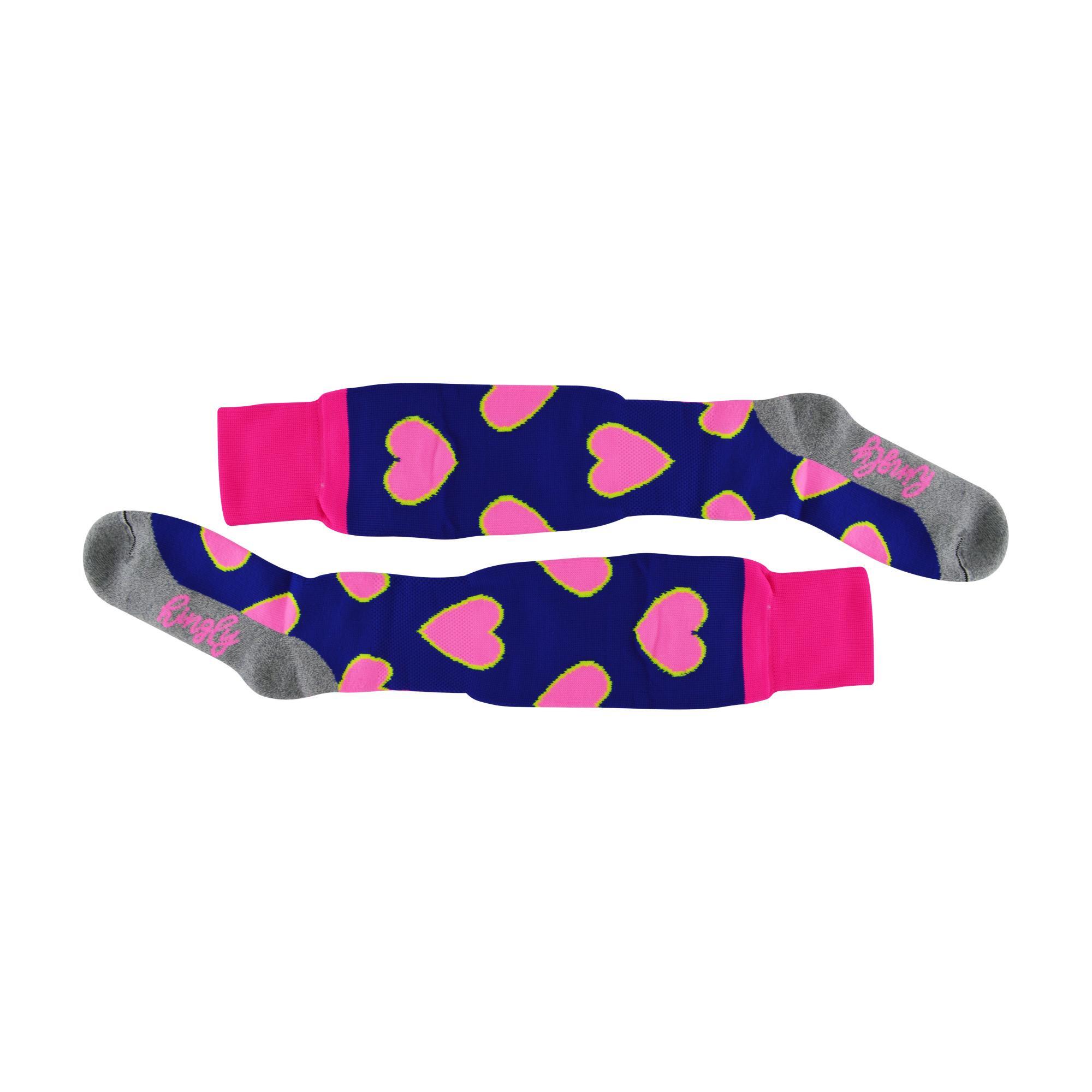 Knee High Hockey Socks with Funky Fun Patterns | Adult Sizes 2/4