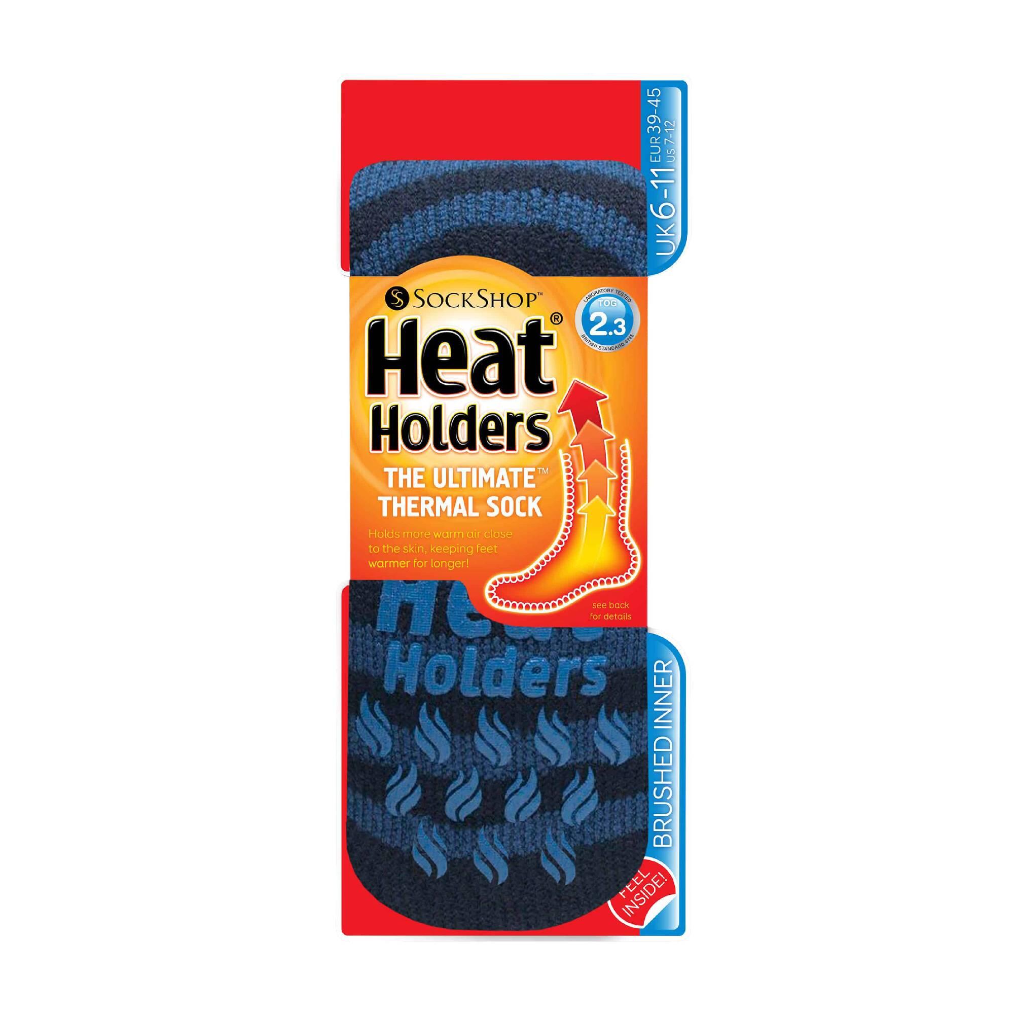 Heat Holders - Chaussettes Antiderapantes Homme | Chaussettes Thermiques Chaudes 2/6