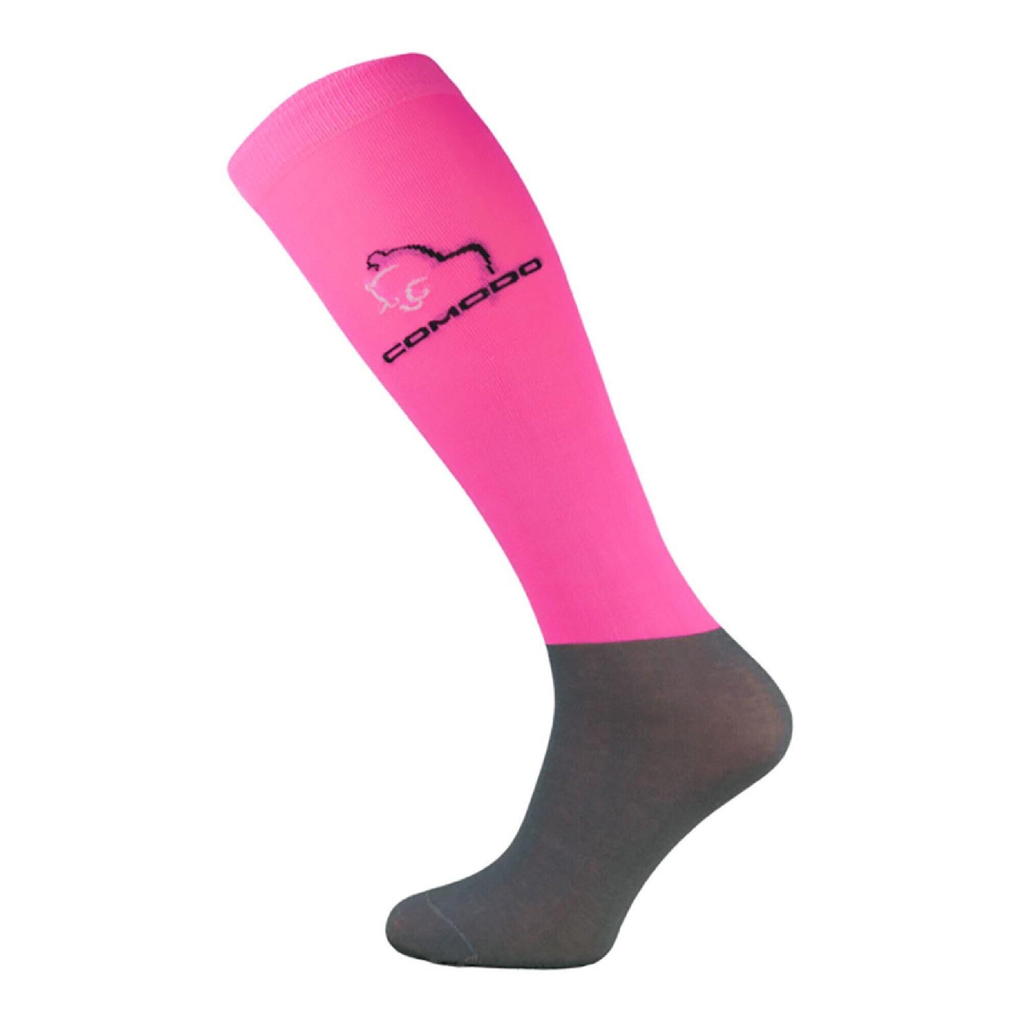 COMODO Horse Riding Equestrian Socks | Womens Technical Microfibre Socks