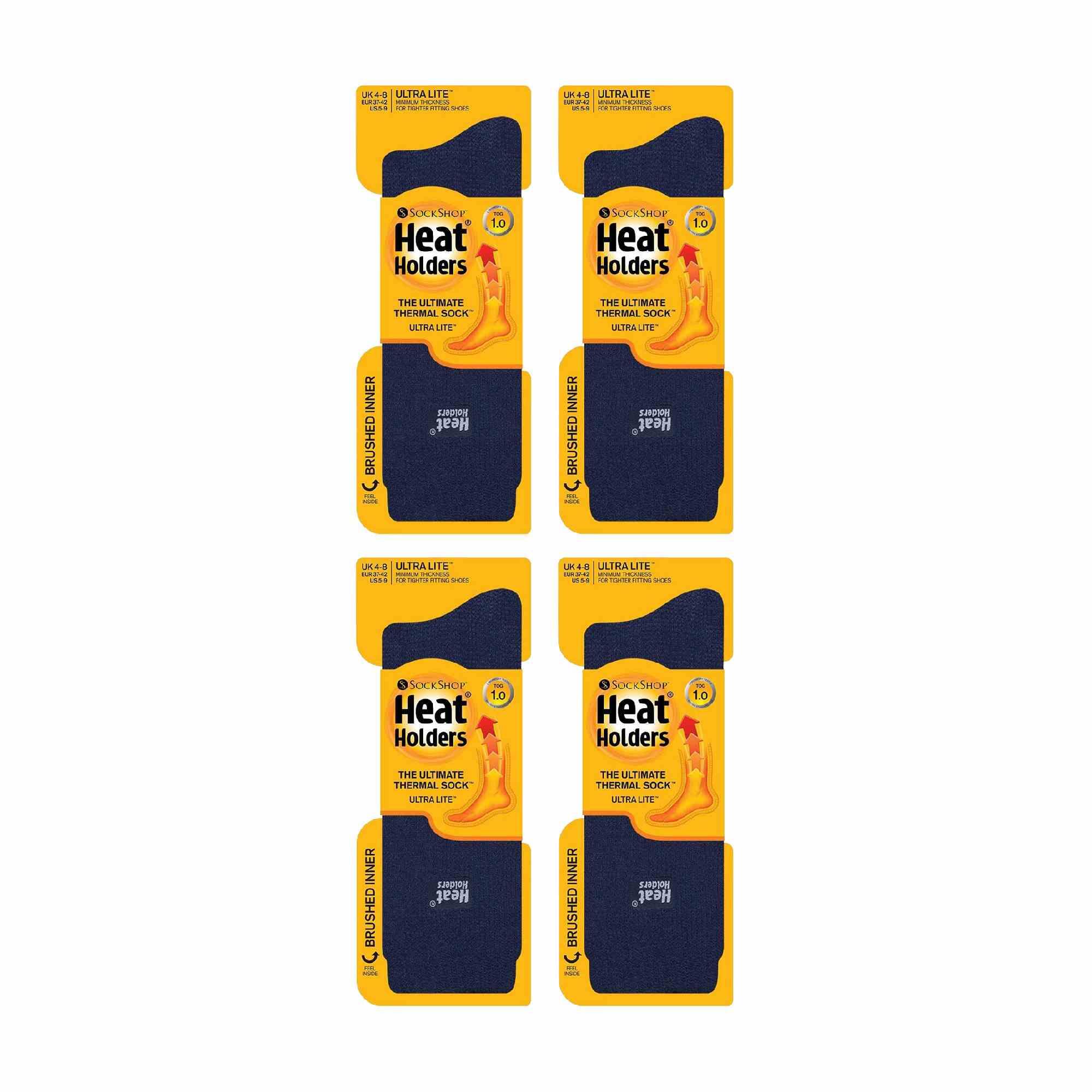 4 paires de chaussettes thermiques Ultra Lite pour femmes 2/6