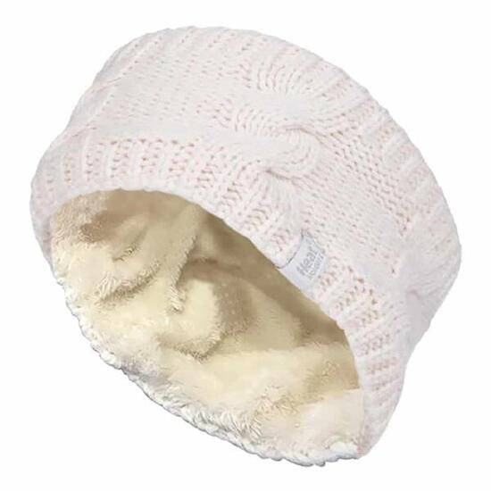 Heat Holders - Femme Tricot Large Polaire Chaud Hiver Cache Oreilles Bandeau