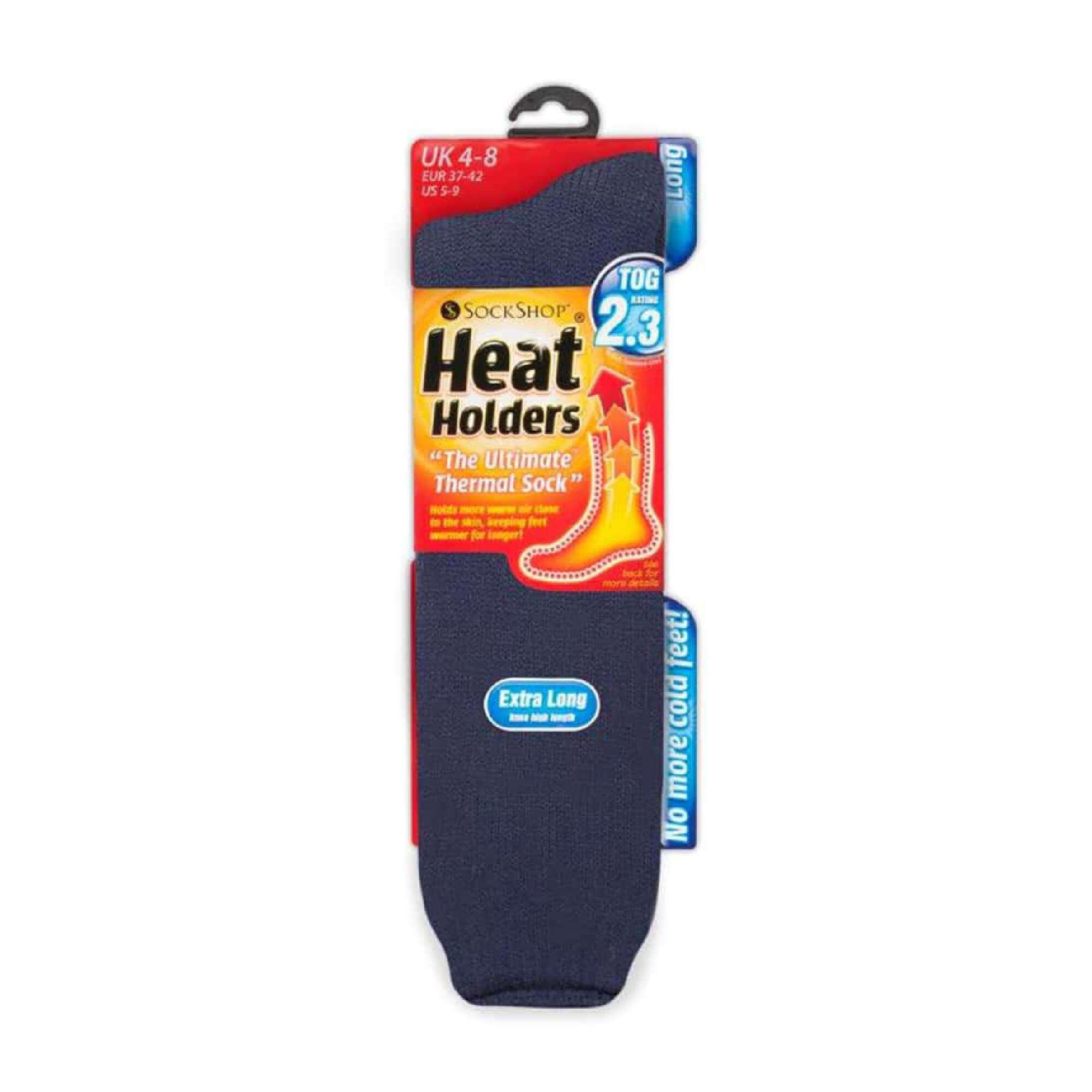 Ladies Extra Long Thick Winter Warm Knee High Thermal Socks 2/6