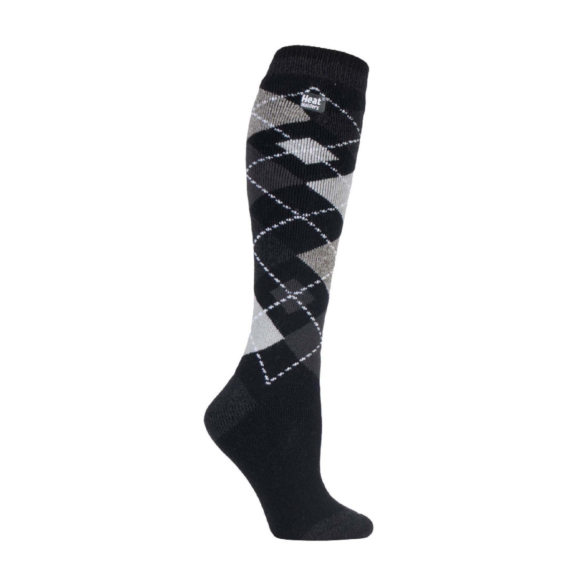 HEAT HOLDERS Ladies Thin Extra Long Lightweight Thermal Socks