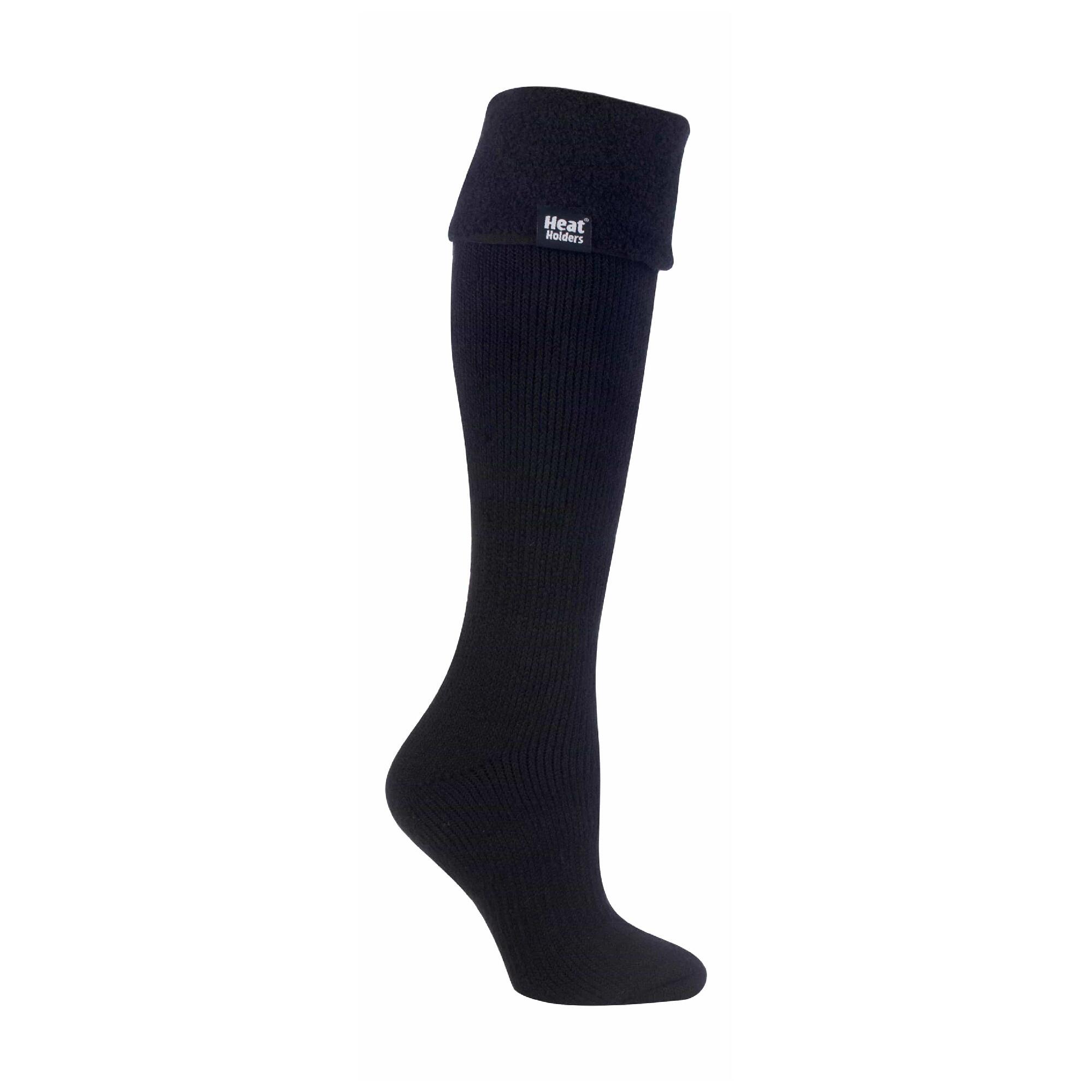 HEAT HOLDERS Ladies Thermal Wellington Boot Socks | Long Warm Socks for Women
