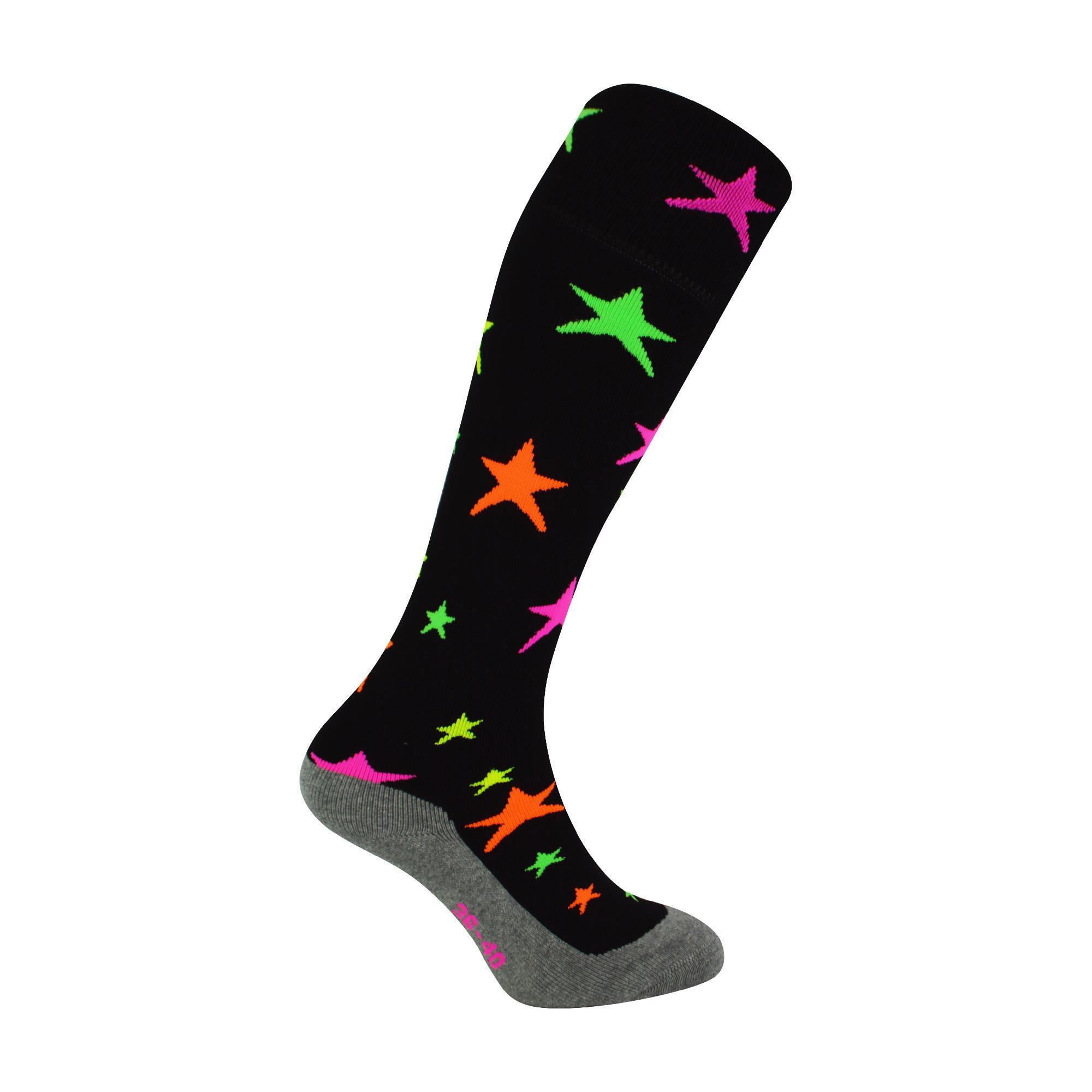 Knee High Hockey Socks with Funky Fun Patterns | Kids Sizes 1/4