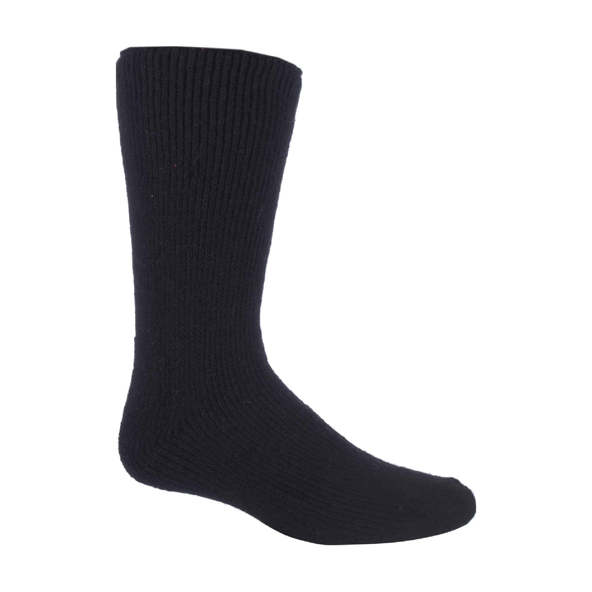 Mens Thick Heavy 2.7 TOG Short Thermal Wool Rich Socks 1/6