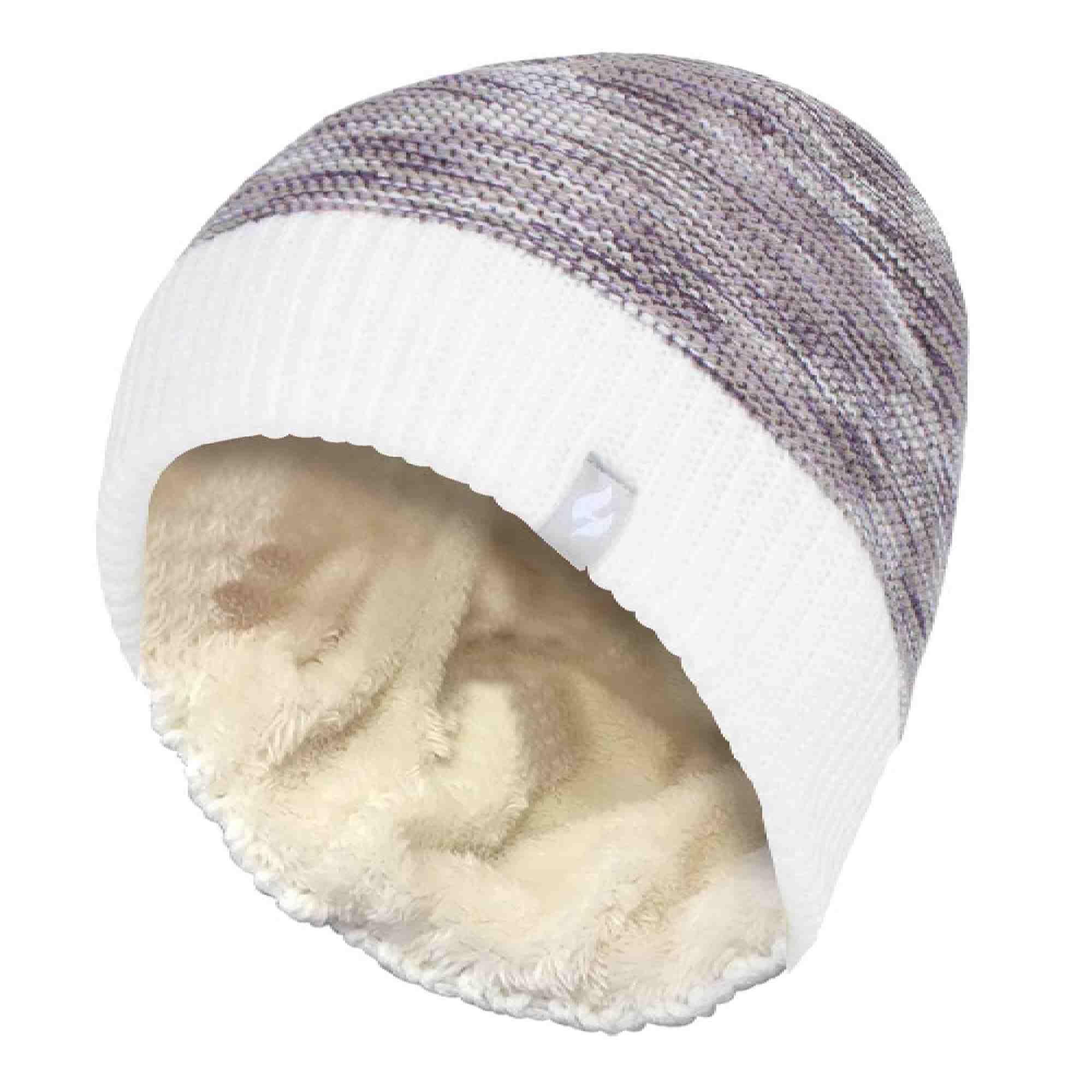 HEAT HOLDERS Ladies Thermal Knitted Beanie Hat for Winter