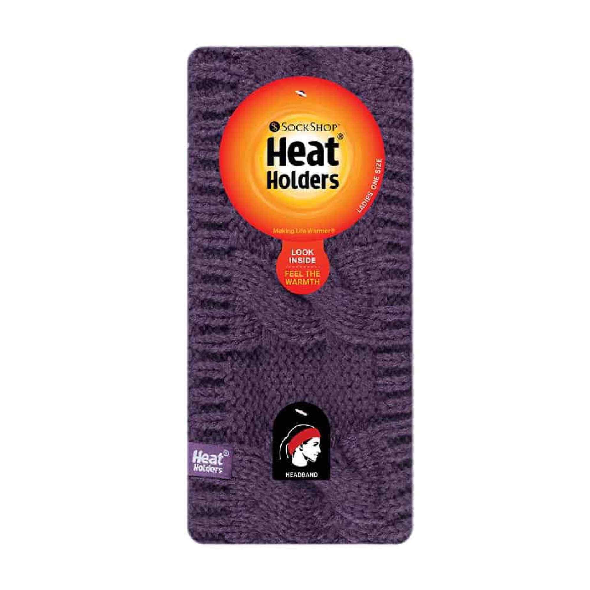 Heat Holders Damen Thermo Winter Stirnband mit Fleece Innen Stricken 2/5