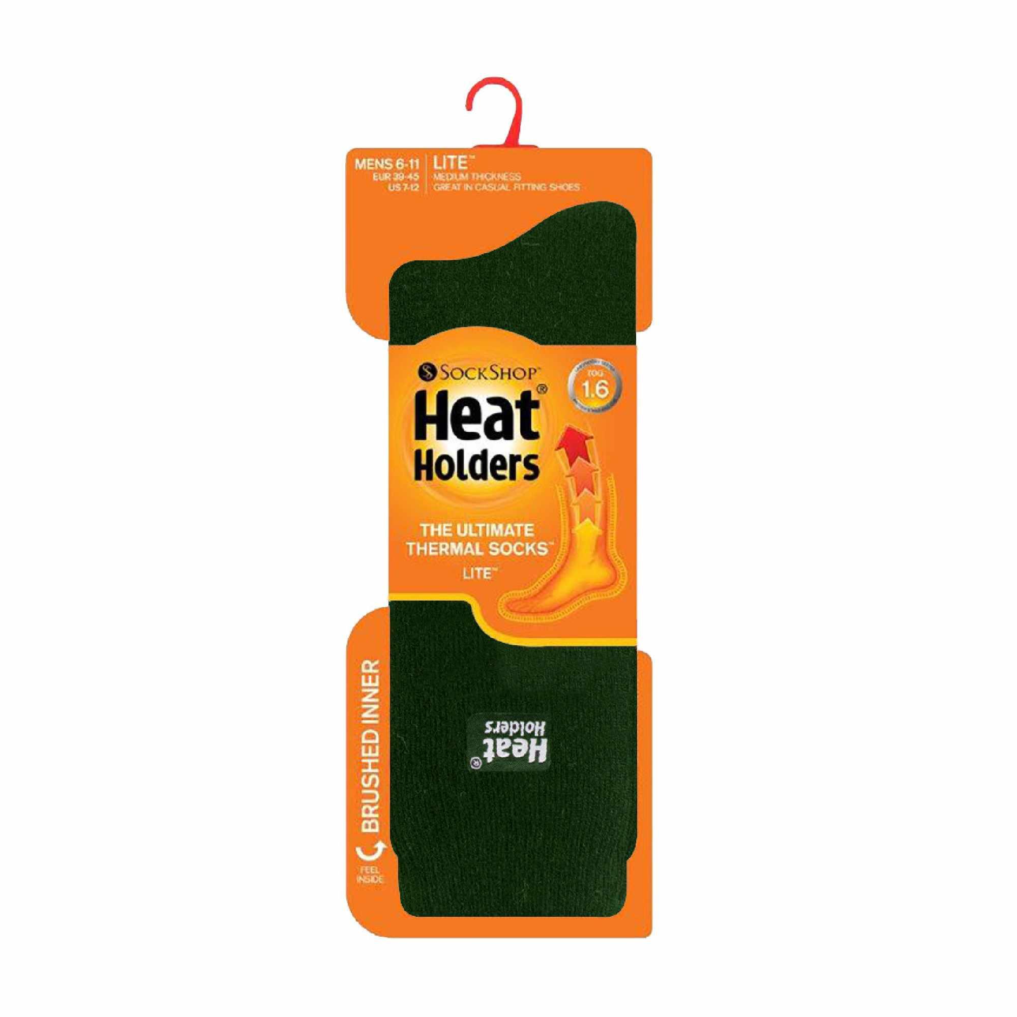 Heat Holders Lite - Calzini termici uomo 3 paia soffici interni 2/7