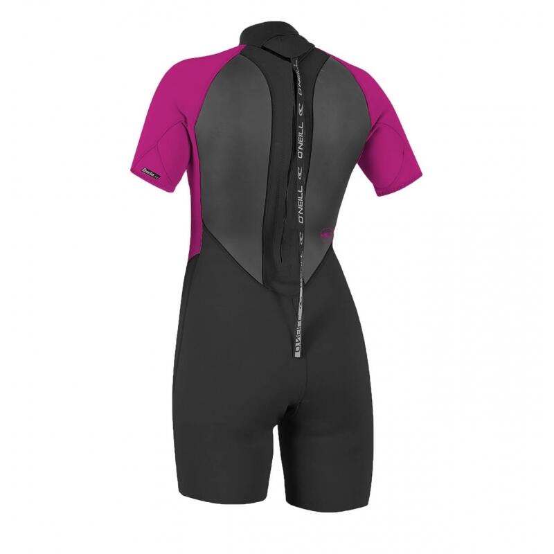 Combinaison de natation femme O'Neill Reactor-2 2 mm Back Zip S/S Printemps 2/3
