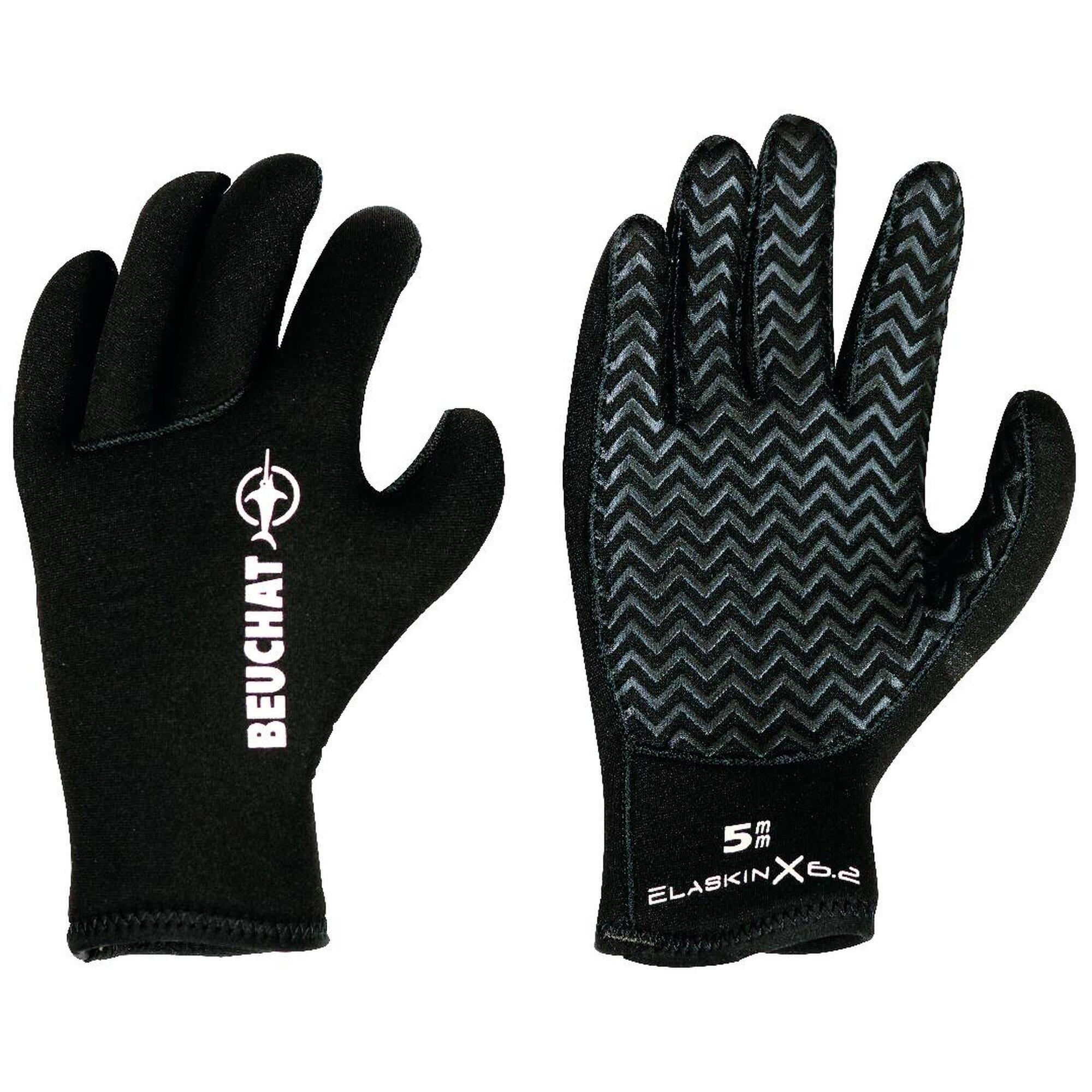 Beuchat - Gants De Plongée Sirocco Open  3mm - Gants - Noir - 48 Xl - Decathlon