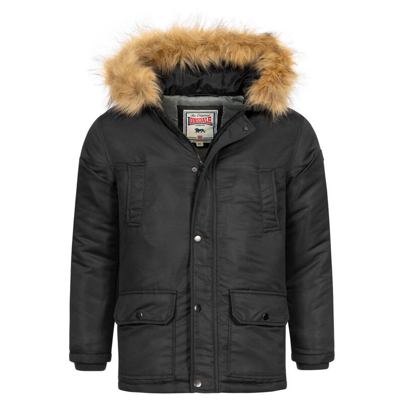 LONSDALE Jungen Winterjacke mit Kapuze ROTHLEY