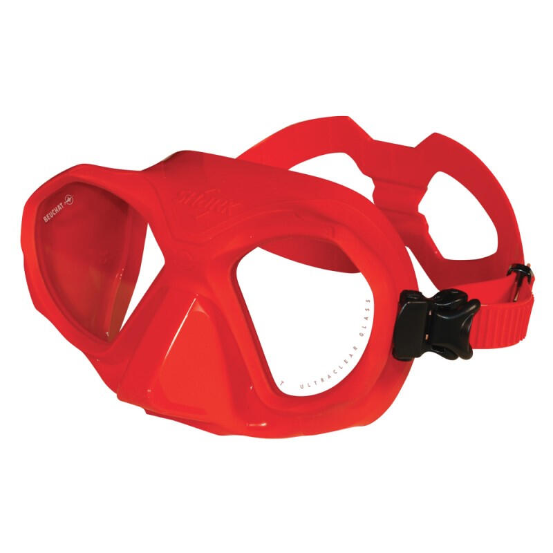 Beuchat - Shark - Masque De Plongée - Rouge - No Size - Decathlon
