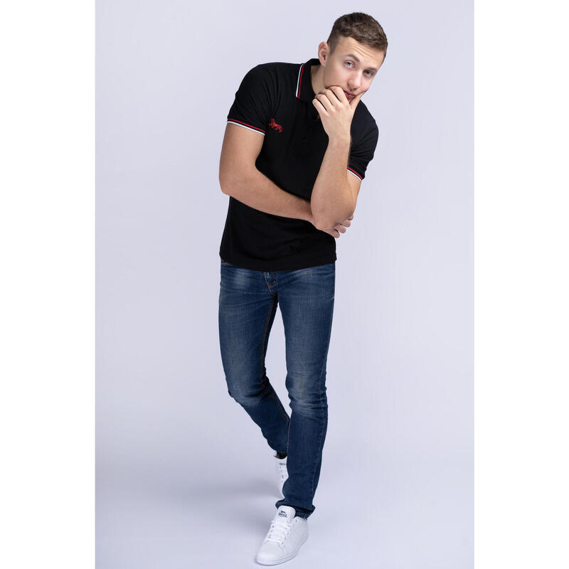 LONSDALE Herren Poloshirt schmale Passform ASHINGTON