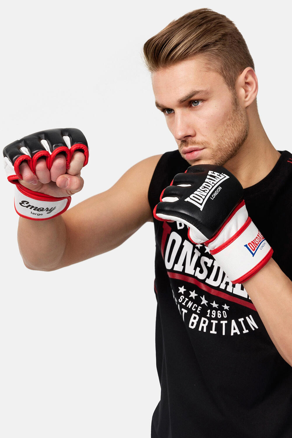 guantes de entrenamiento mma Lonsdale Emory 3/7