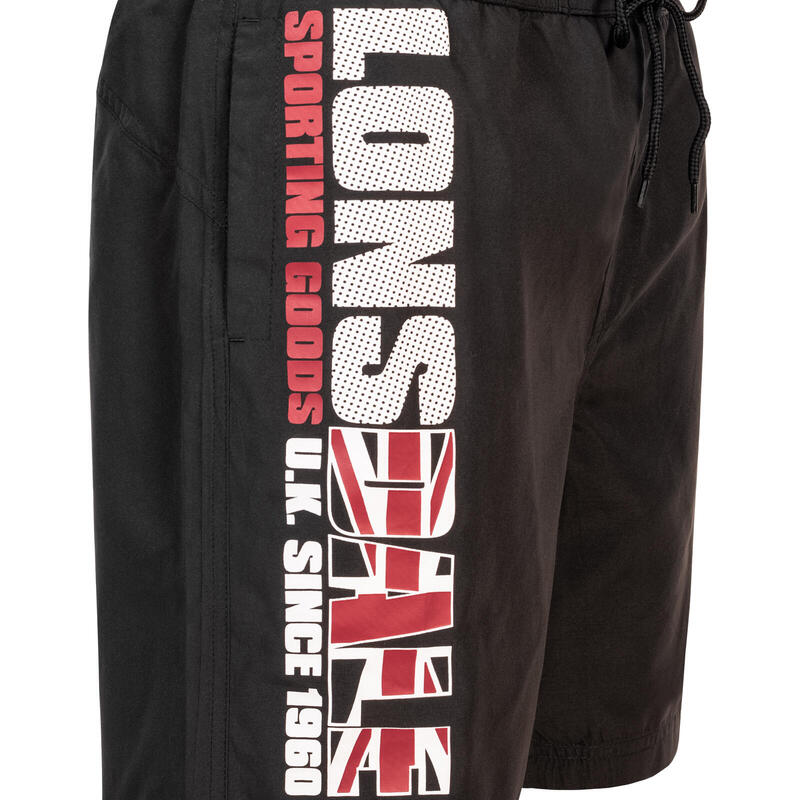 Bañador para Hombre Lonsdale Carnkie Negro