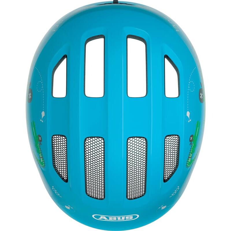 ABUS Casque de loisirs pour enfants "Smiley 3.0" blue croco shiny