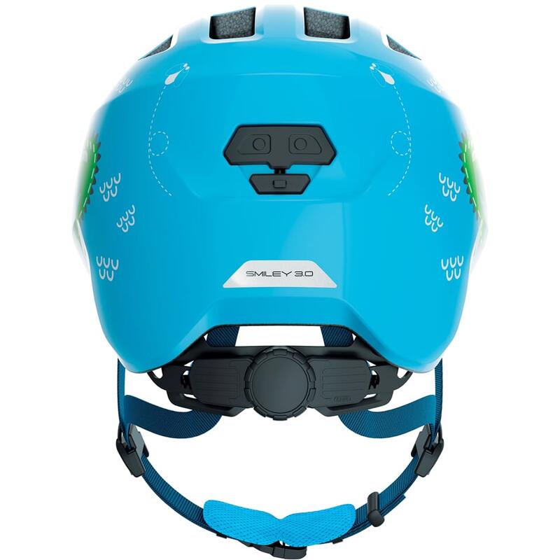 ABUS Casque de loisirs pour enfants "Smiley 3.0" blue croco shiny