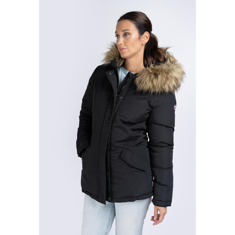 LONSDALE Frauen Winterjacke mit Kapuze KIMMERIDGE