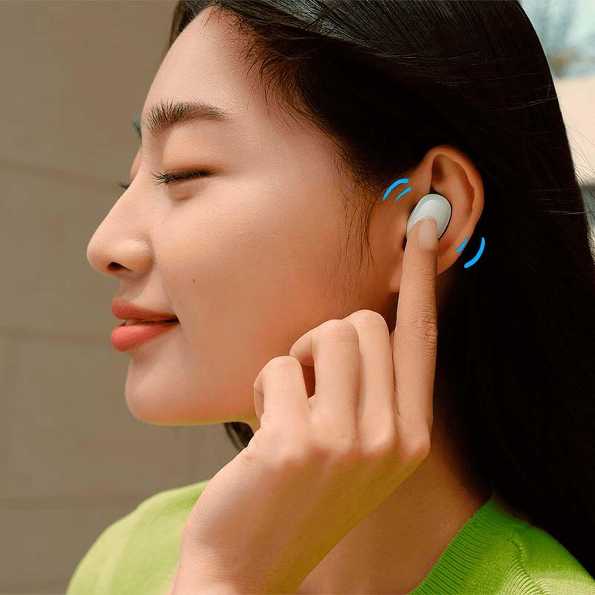 Draadloze Bluetooth oordopjes XIAOMI TWS 4 wit 6/7