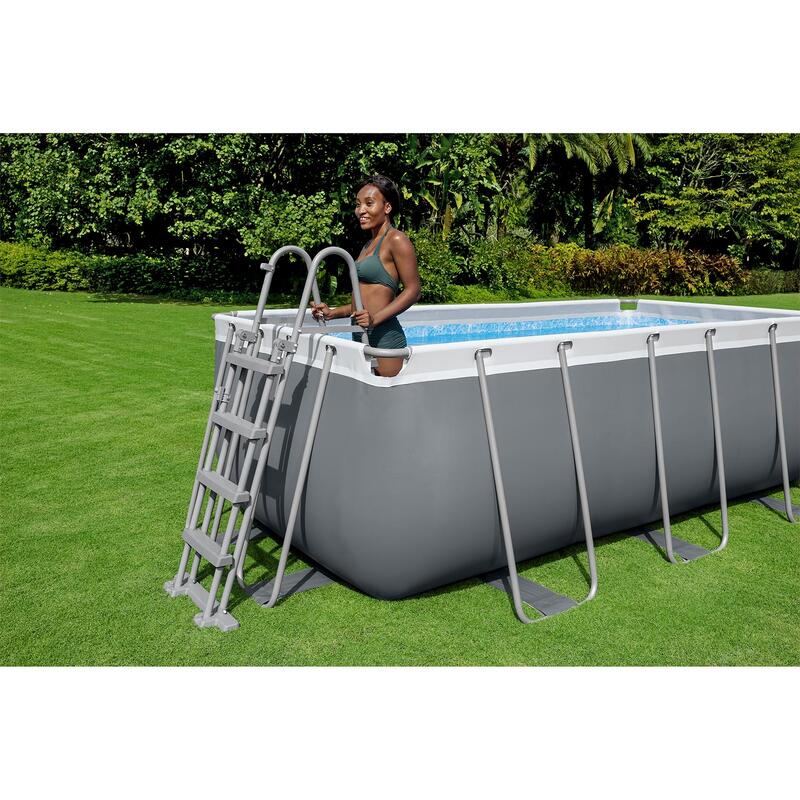 Piscine hors-sol - Steel Pro gris