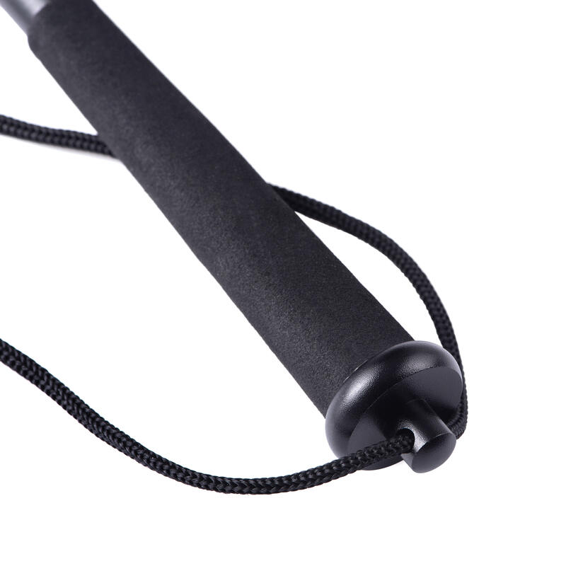 Fischtöter Aluminium Schwarz mit Magnet-Karabiner 25cm